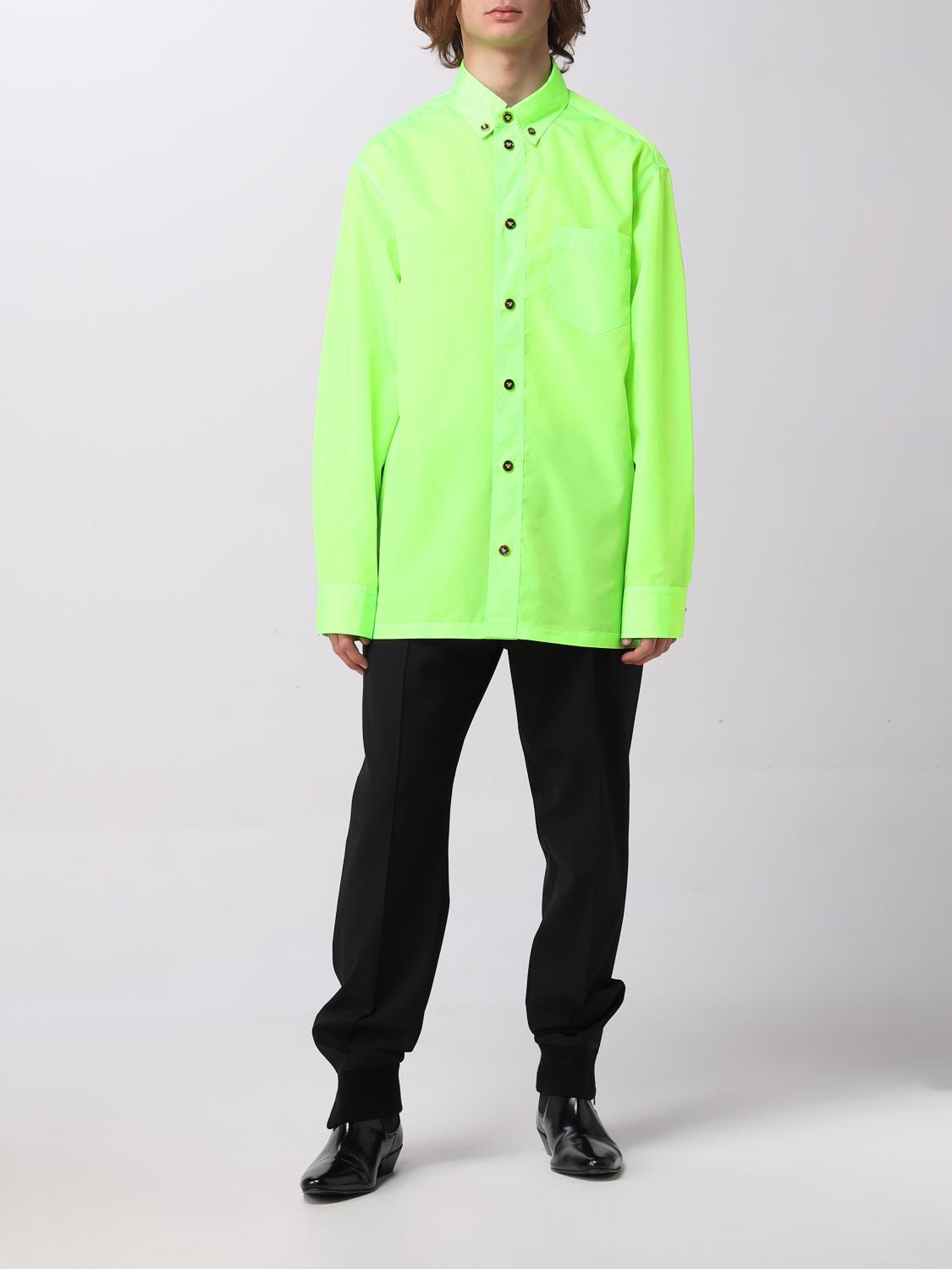 VERSACE SHIRT: Medusa Versace shirt in nylon, Green - Img 2