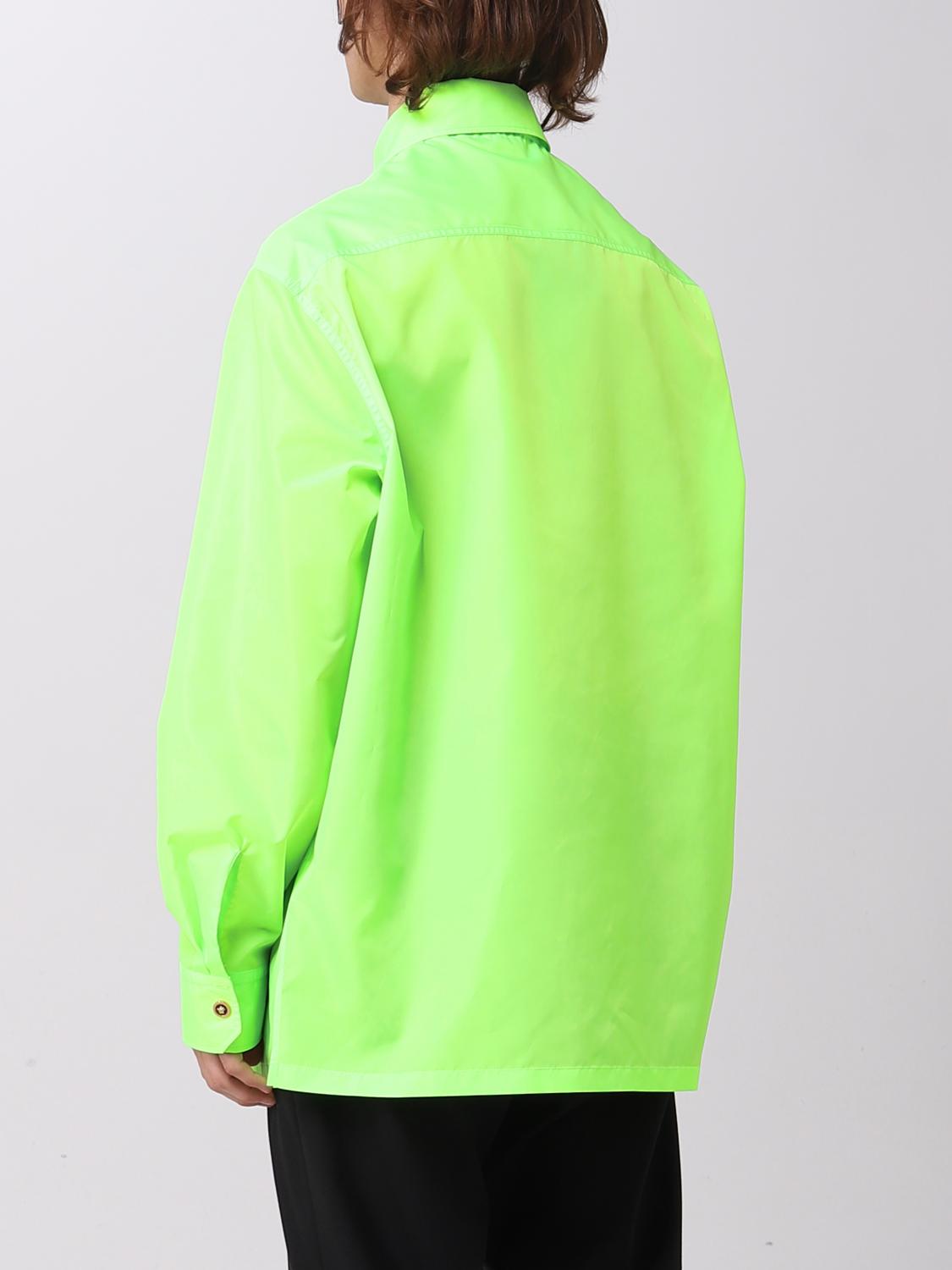 VERSACE SHIRT: Medusa Versace shirt in nylon, Green - Img 3
