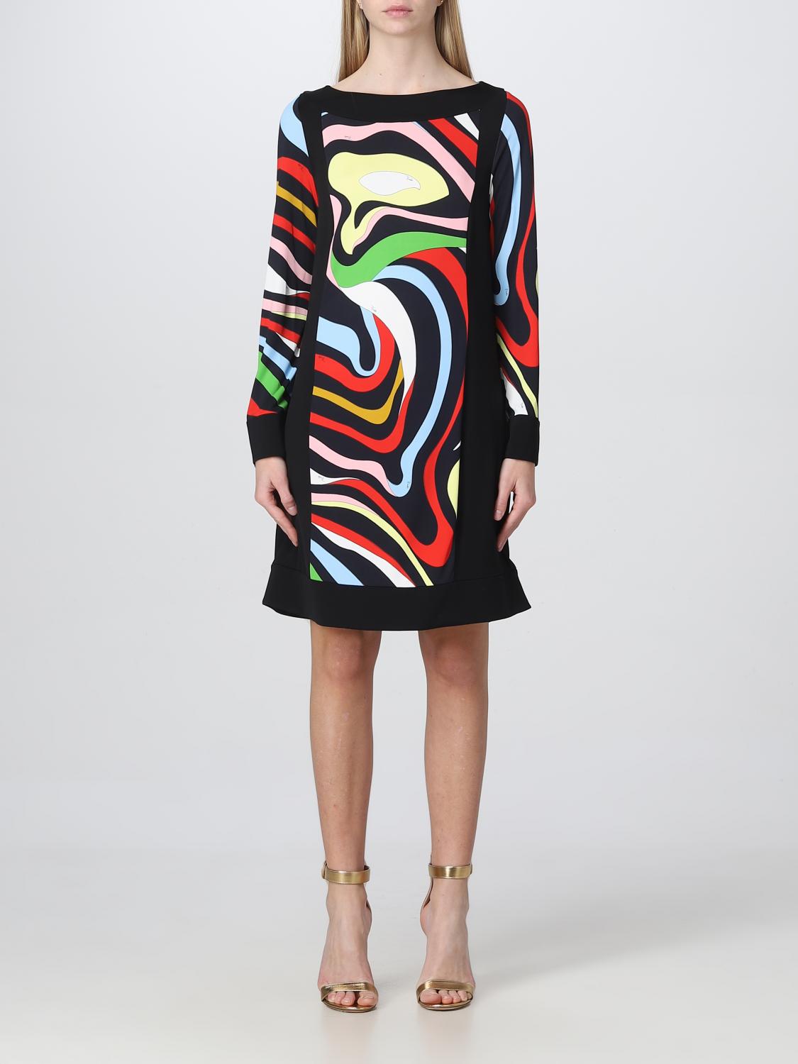 PUCCI VESTIDO: Vestido mujer Pucci, Negro - Img 1