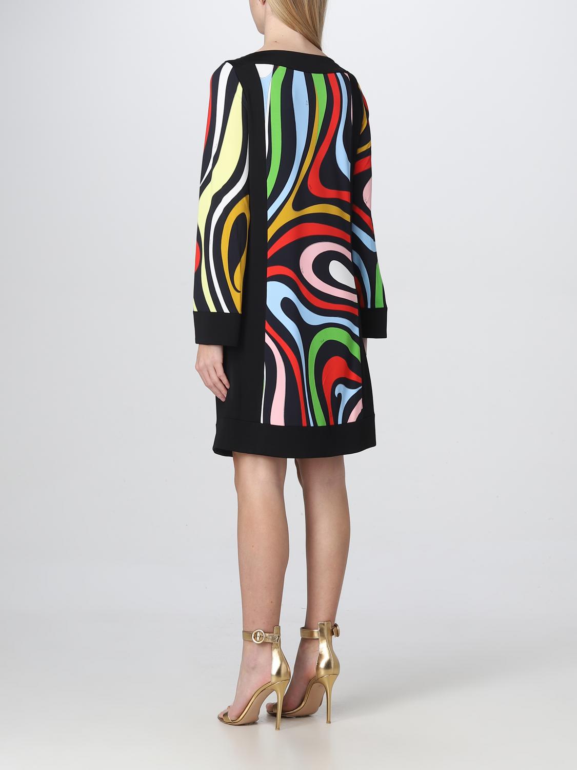 PUCCI VESTIDO: Vestido mujer Pucci, Negro - Img 2