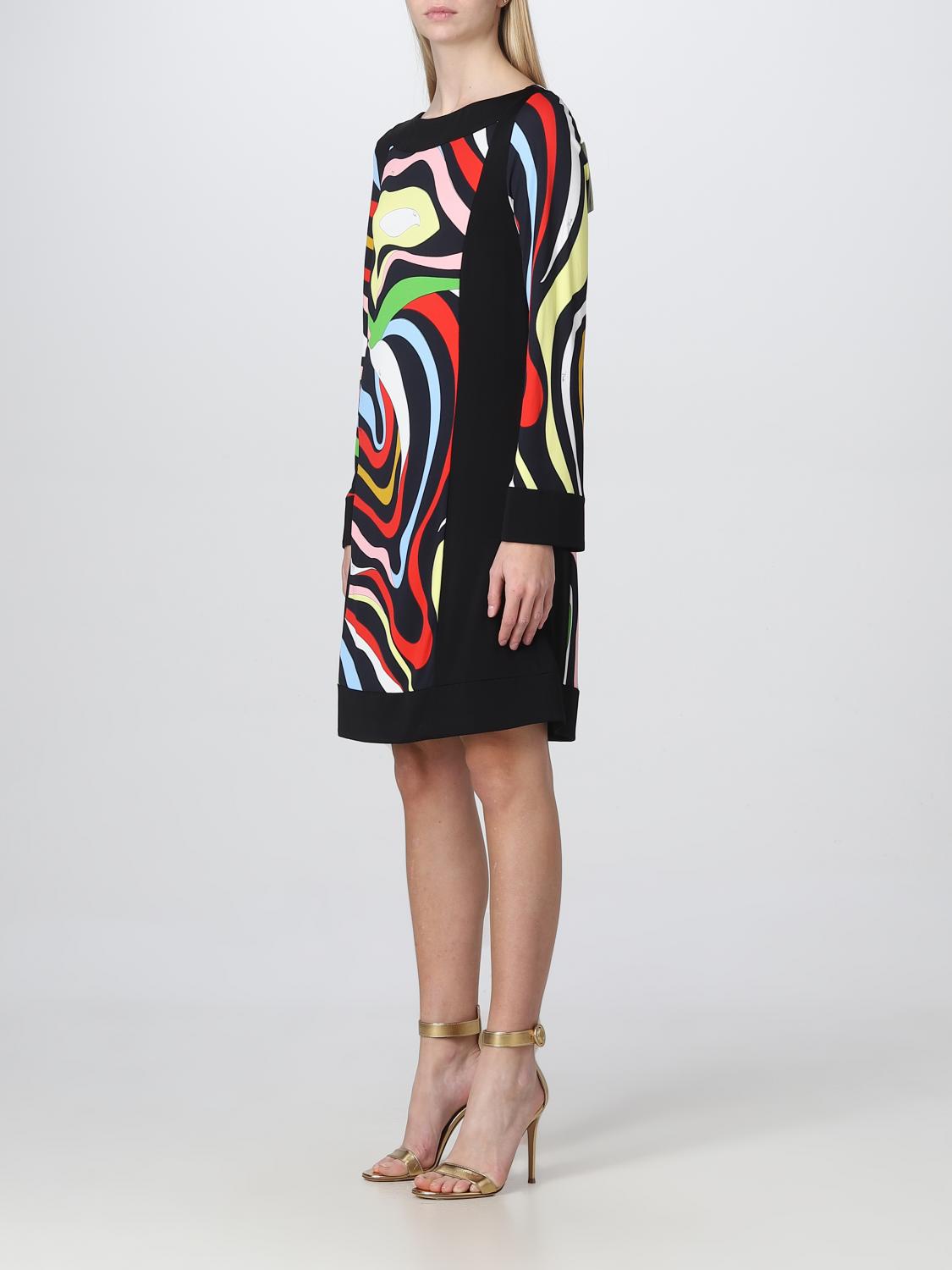 PUCCI VESTIDO: Vestido mujer Pucci, Negro - Img 3