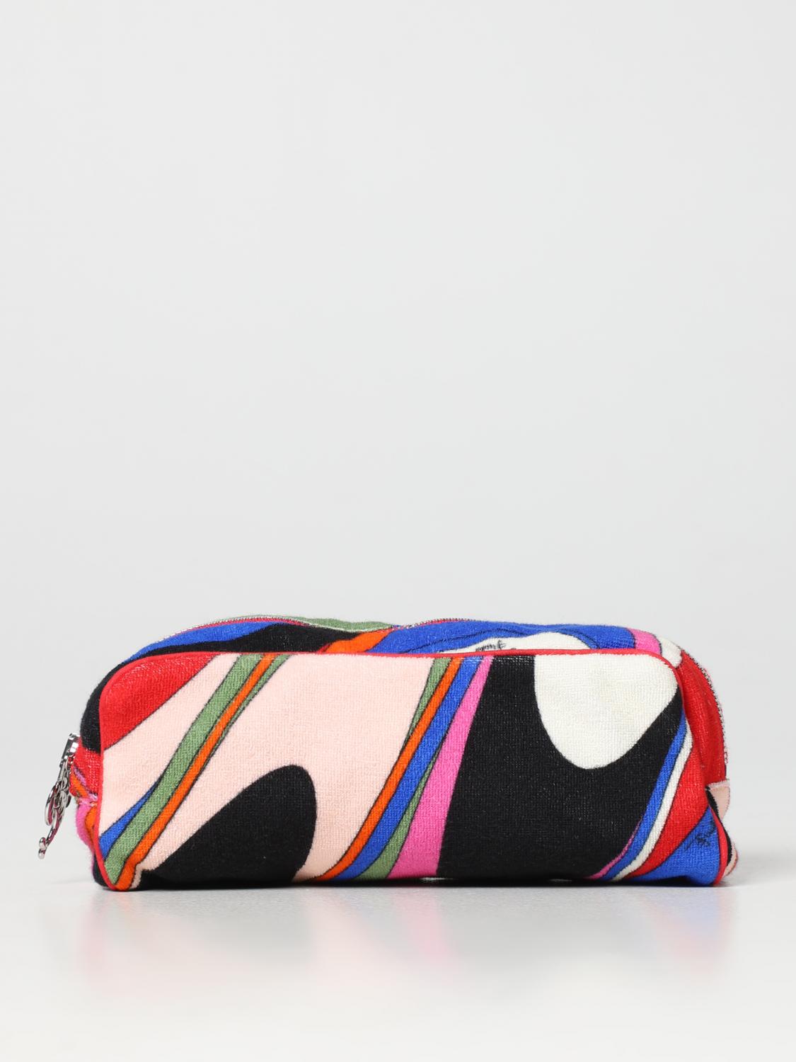PUCCI PORTATRUCCO: Beautycase Pucci in misto cotone, Fantasia - Img 1