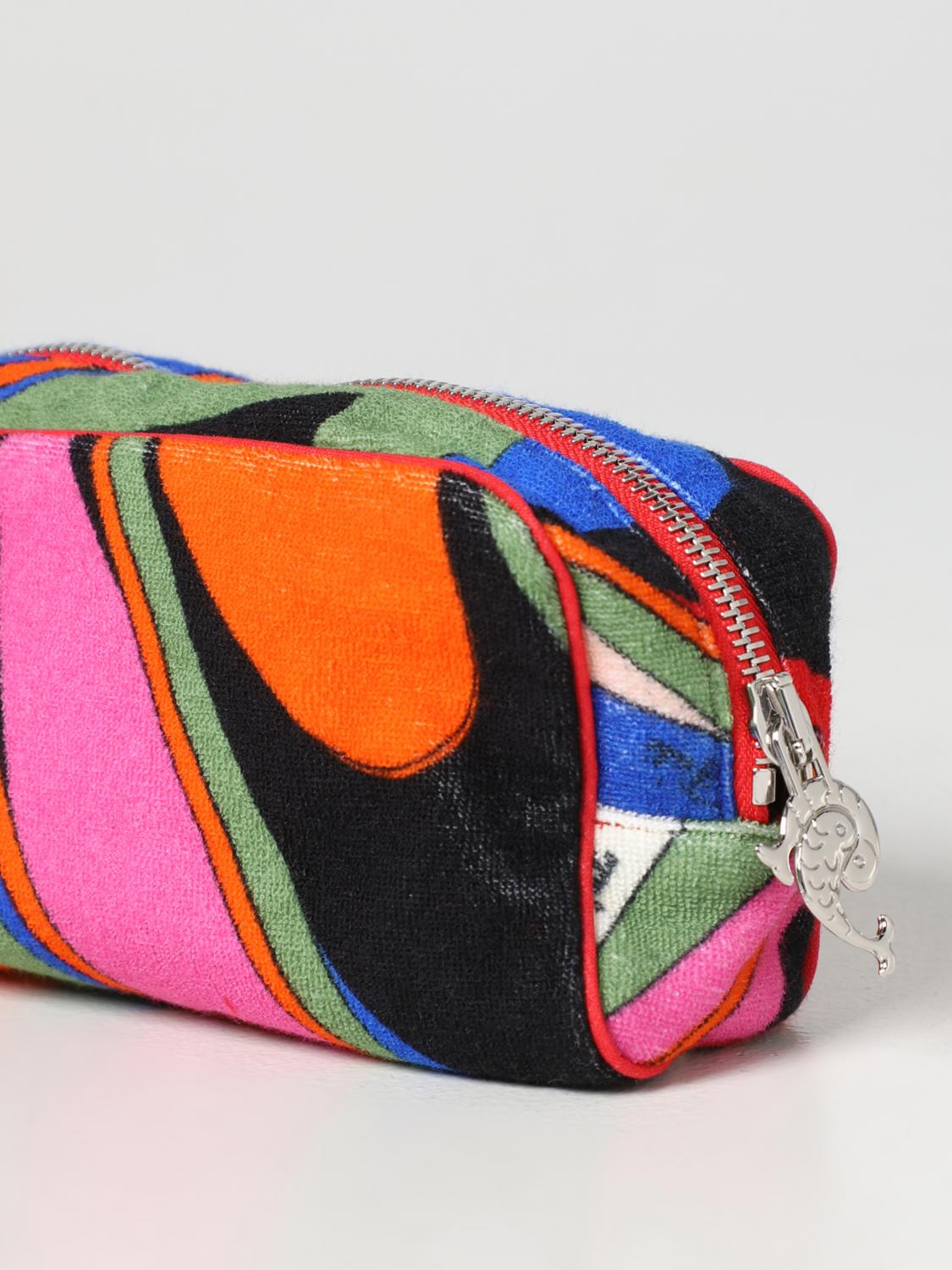 PUCCI PORTATRUCCO: Beautycase Pucci in misto cotone, Fantasia - Img 3