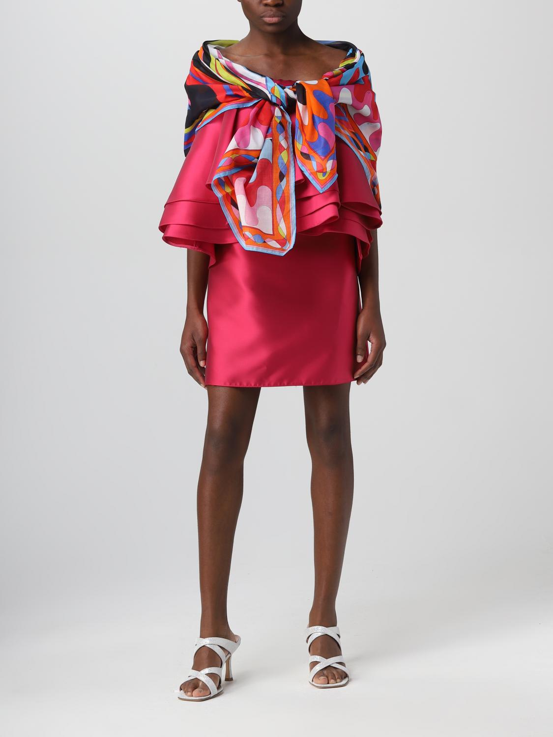 PUCCI PAREO: Pareo Capri Pucci in cotone stampato, Nero - Img 4