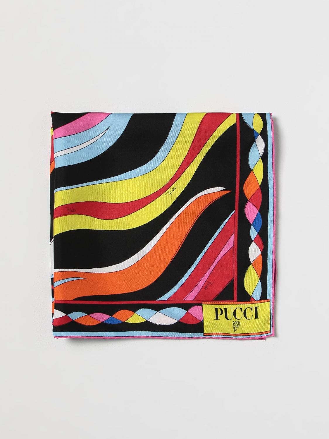 PUCCI SEIDENTUCH: Seidentuch damen Pucci, Fuchsia - Img 1