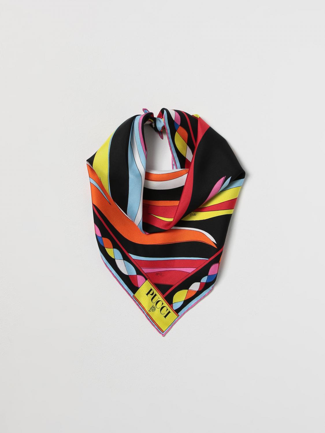 PUCCI SEIDENTUCH: Seidentuch damen Pucci, Fuchsia - Img 2