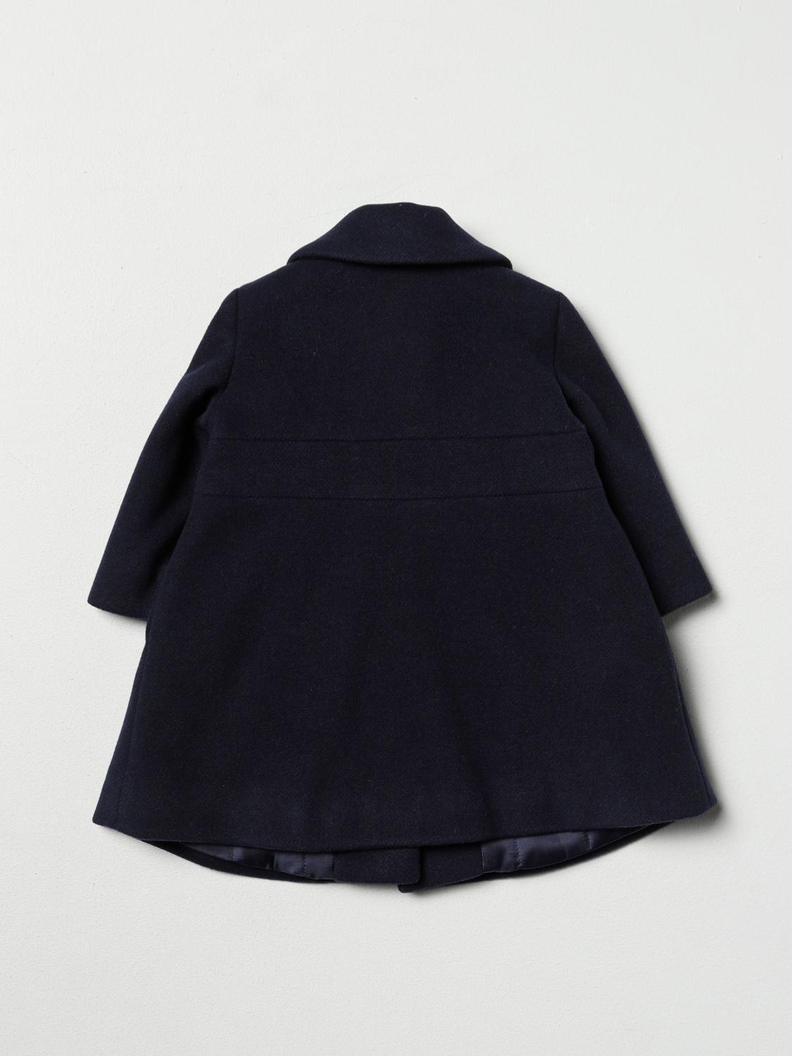 LE BEBE' COAT: Coats kids Le Bebe', Blue - Img 2