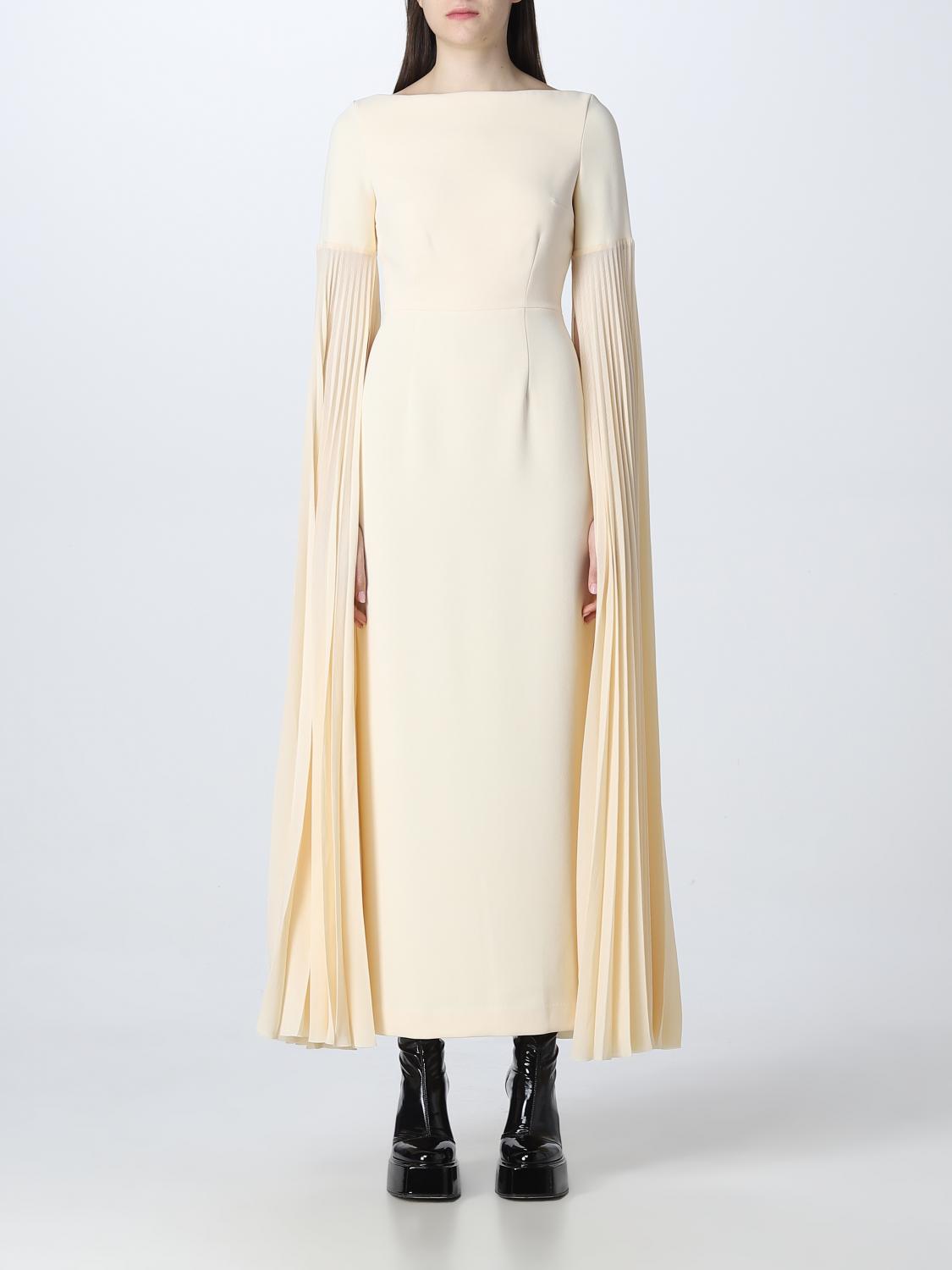ワンピース SOLACE LONDON Woman Dress Butter OS31012 IVORY Solace London Outlet: Dress woman - Butter | Solace London
