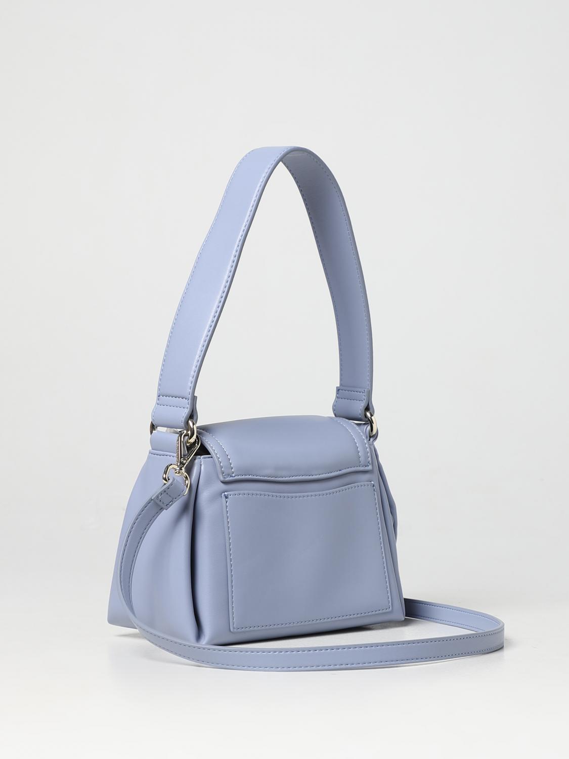 PATRIZIA PEPE BORSA A SPALLA: Borsa Patrizia Pepe in pelle sintetica, Blue - Img 2
