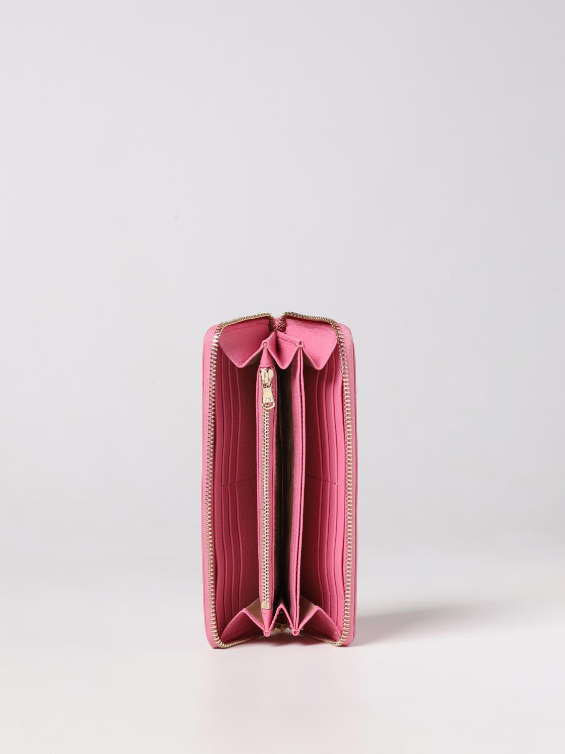 PATRIZIA PEPE: Wallet woman - Pink | Patrizia Pepe wallet