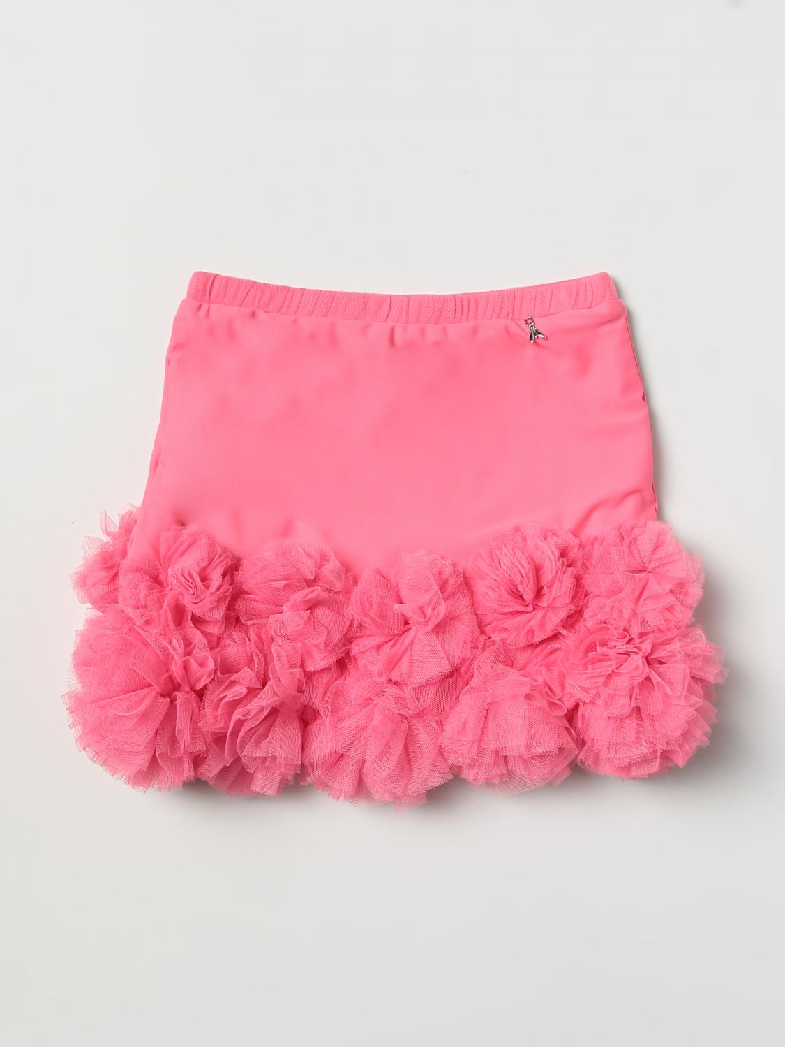 PATRIZIA PEPE FALDA: Falda niños Patrizia Pepe, Rosa - Img 1