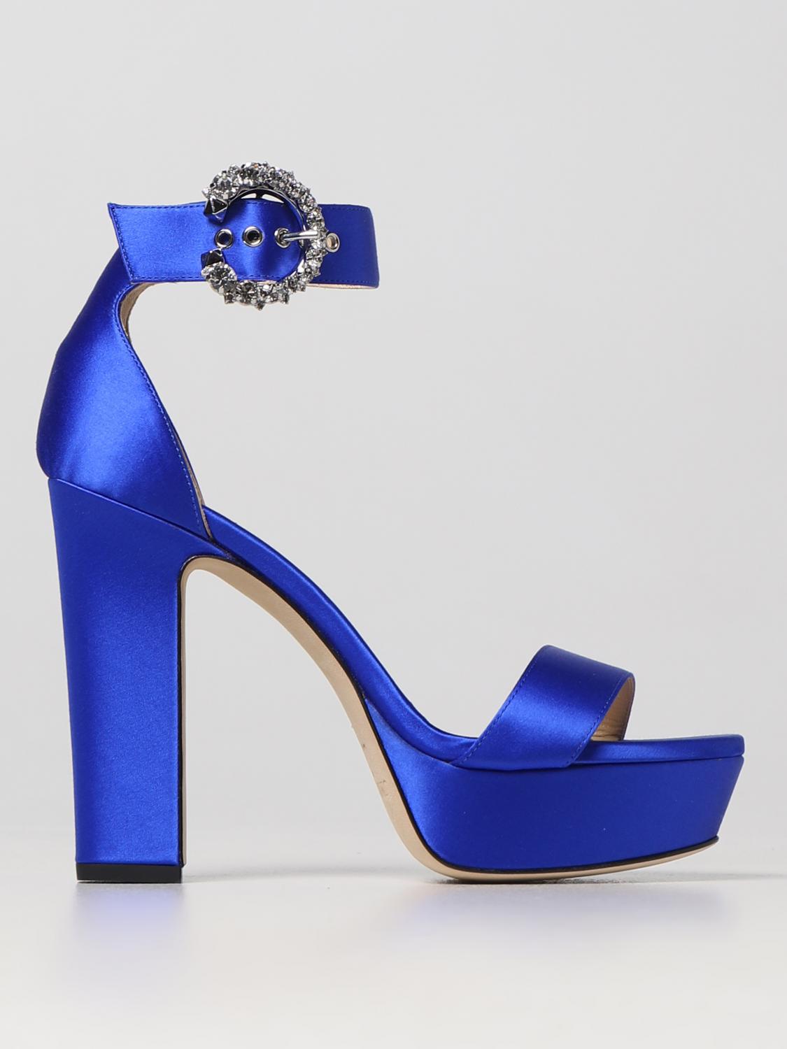 JIMMY CHOO: Shoes woman Sapphire Jimmy Choo heeled sandal