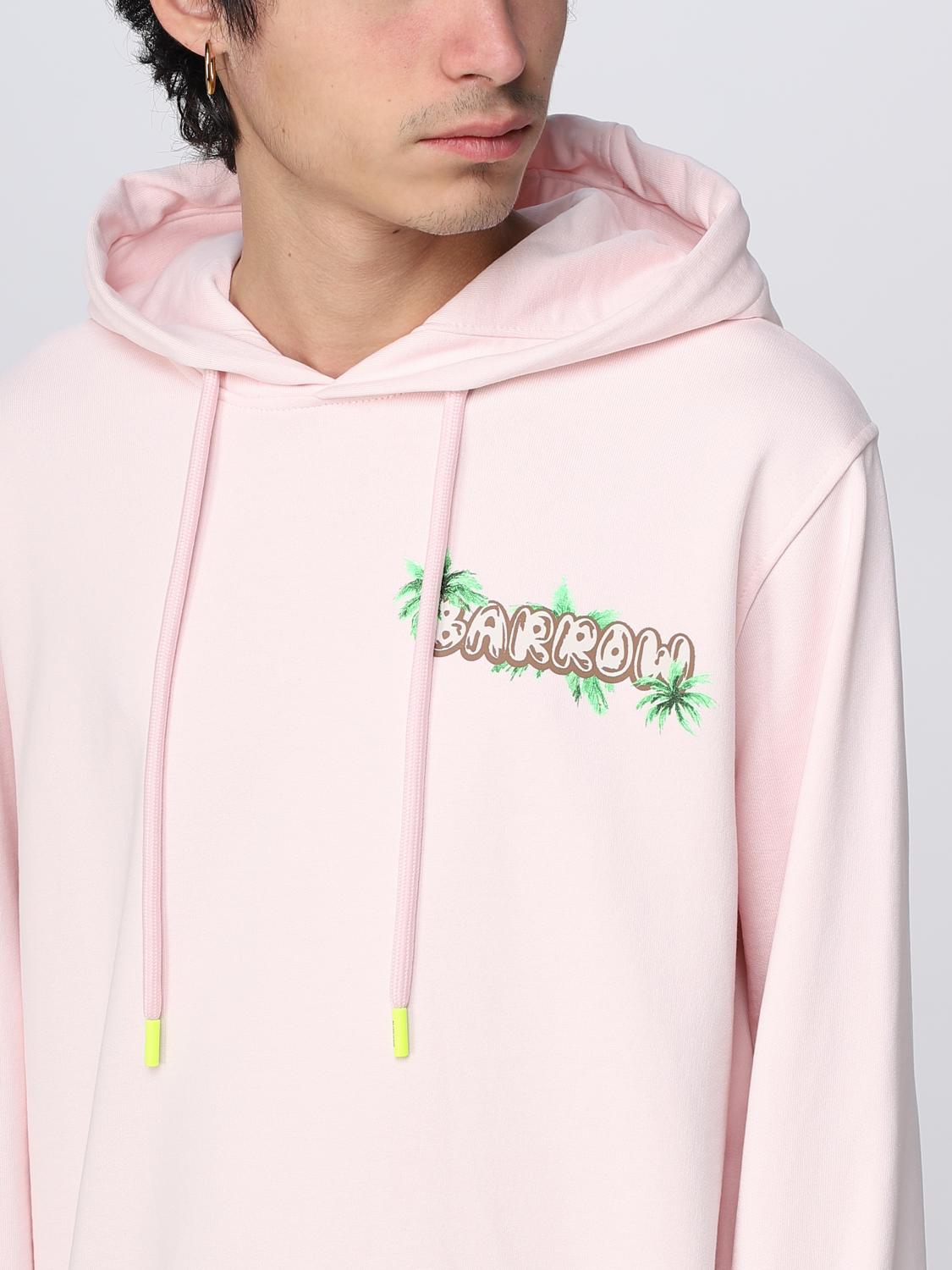 BARROW 스웨트셔츠: 스웨트셔츠 남성 Barrow, 핑크 - Img 4