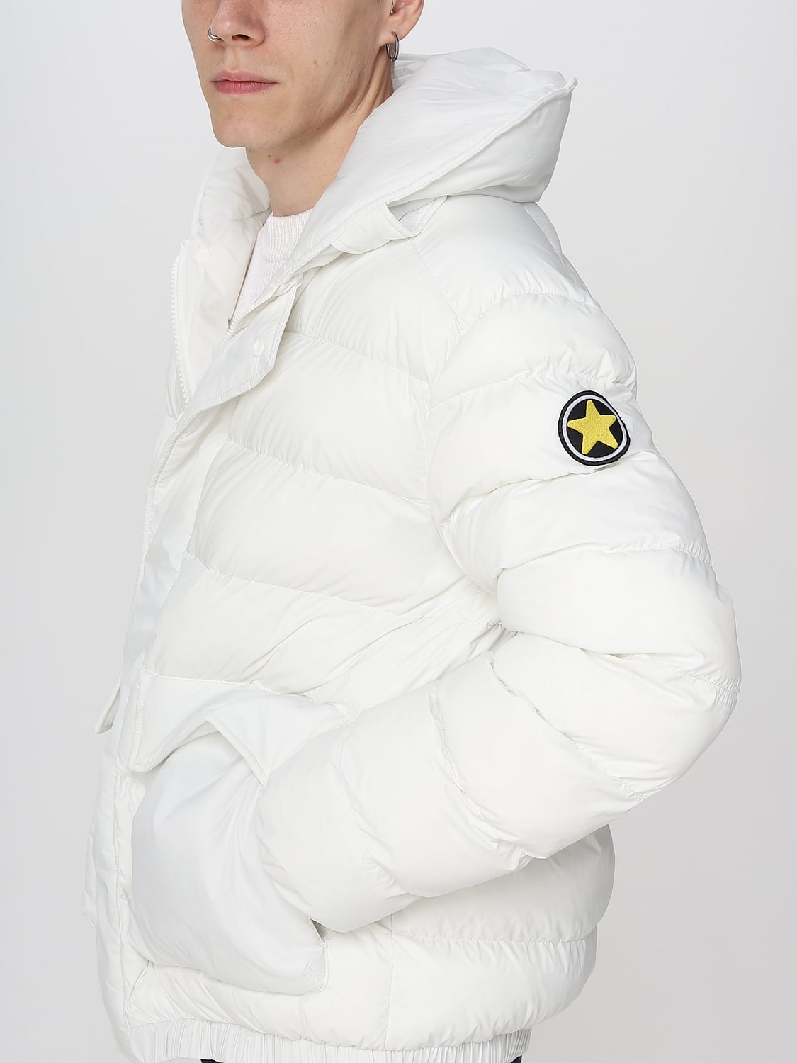 STAR POINT: Jacket men - White | Star Point jacket STJK011 online at ...