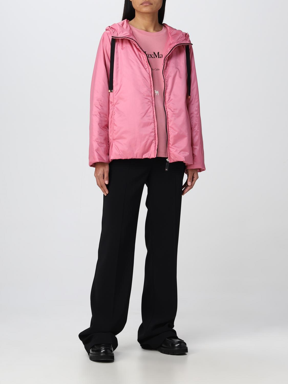 MAX MARA THE CUBE GIACCA: Giacca con cappuccio Max Mara The Cube, Rosa - Img 2