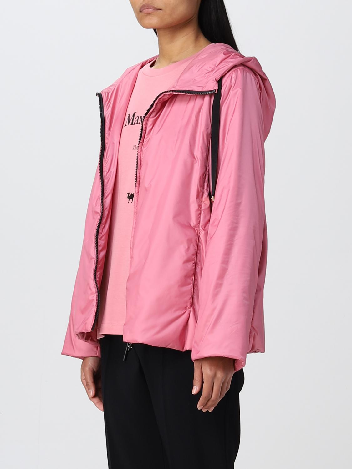 MAX MARA THE CUBE GIACCA: Giacca con cappuccio Max Mara The Cube, Rosa - Img 4