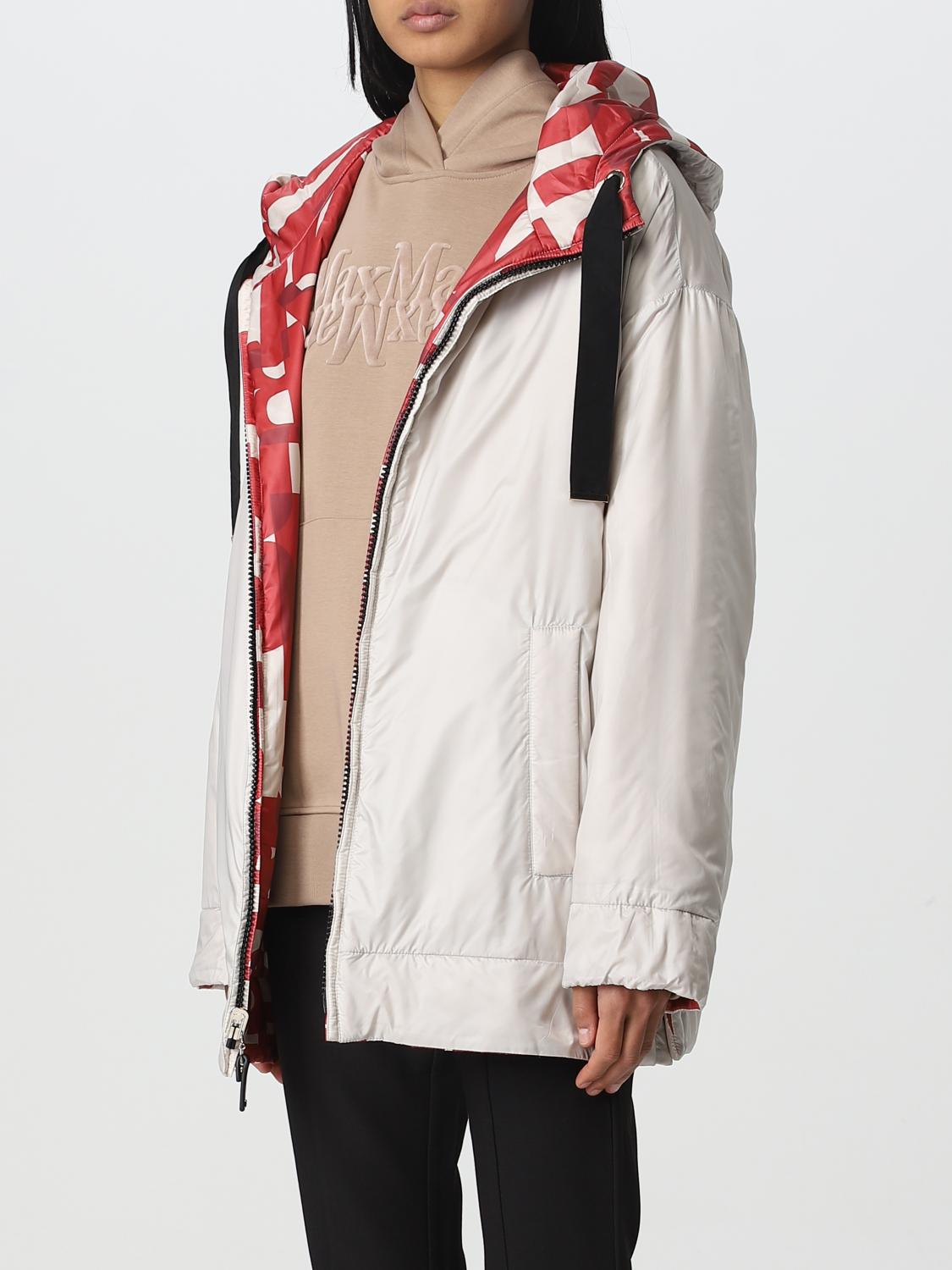 MAX MARA THE CUBE GIACCA: Giacca Max Mara The Cube in nylon, Beige - Img 4