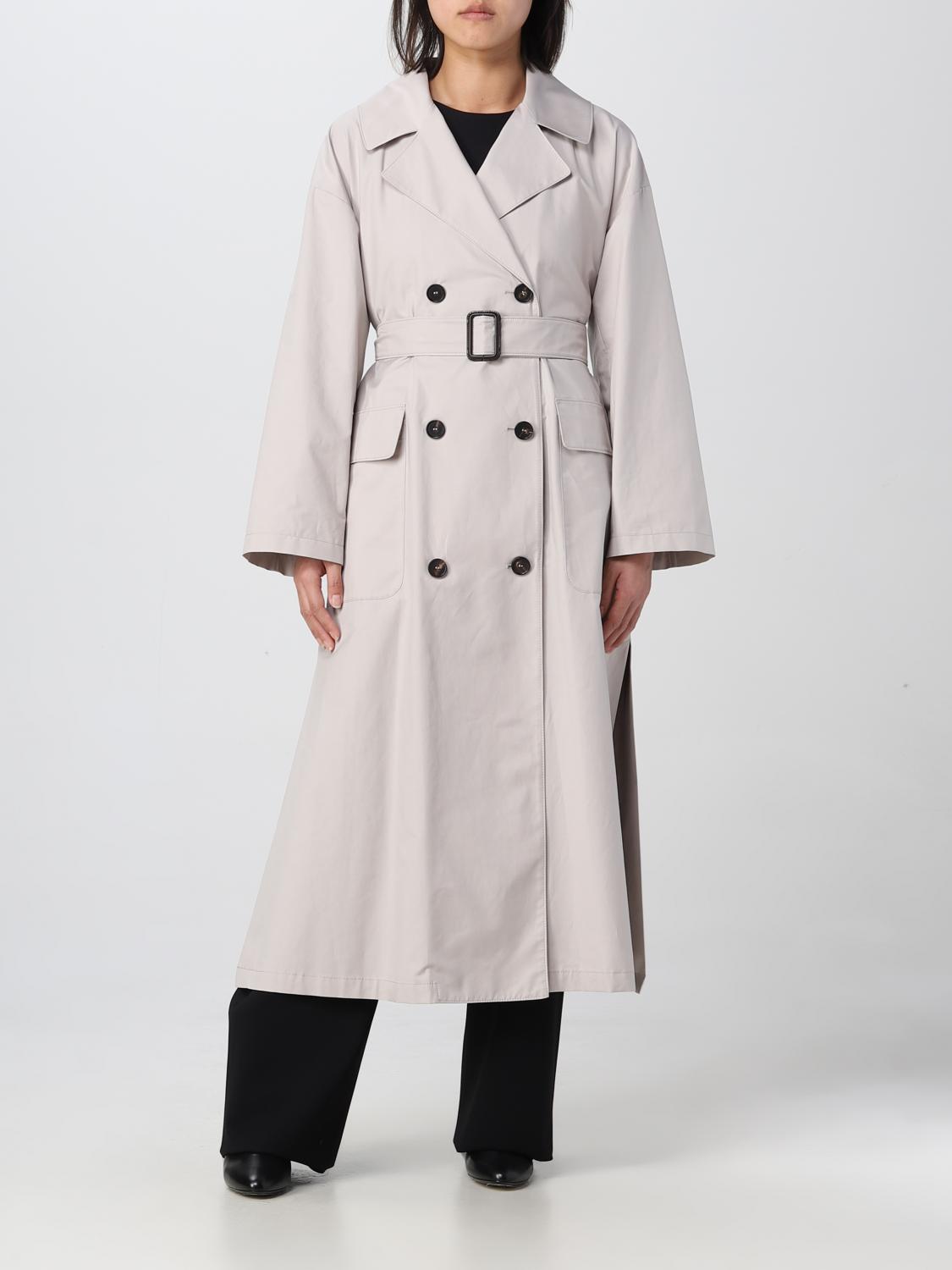 MAX MARA THE CUBE TRENCH COAT: Coat woman Max Mara The Cube, Yellow Cream - Img 5