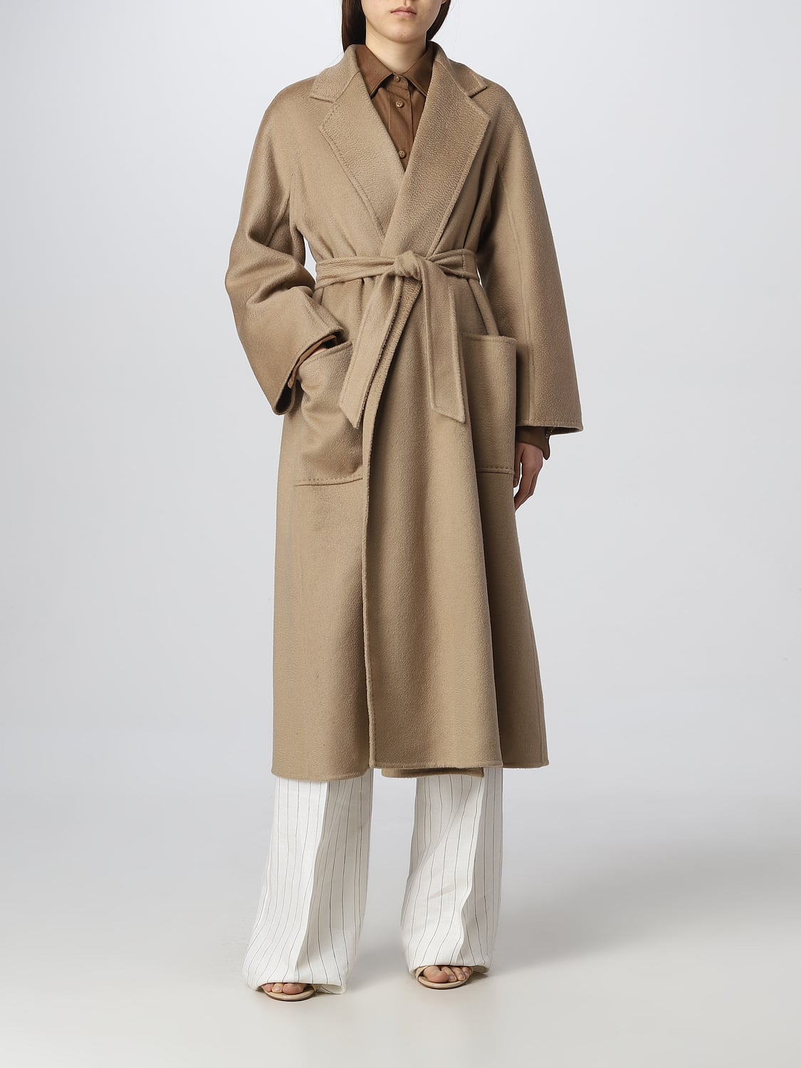 MAX MARA CAPPOTTO: Cappotto Max Mara in cashmere, Cammello - Img 5