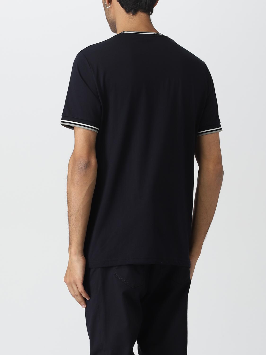 FRED PERRY T-SHIRT: T-shirt men Fred Perry, Blue - Img 2