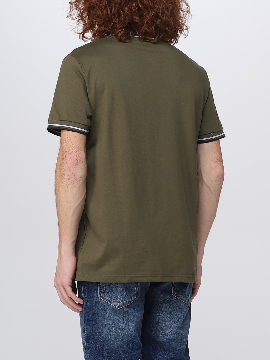 FRED PERRY T-SHIRT: T-shirt men Fred Perry, Green - Img 2