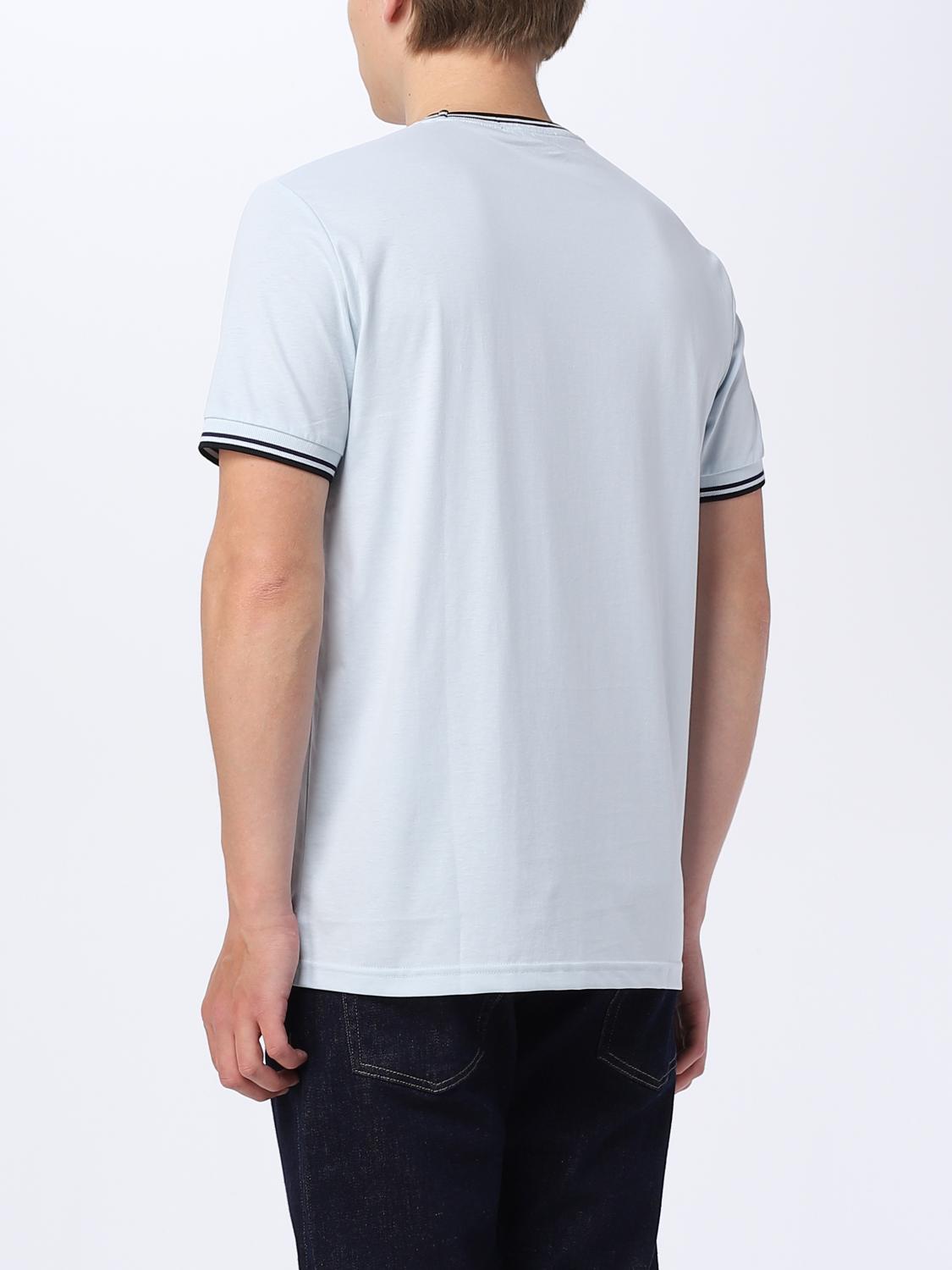 FRED PERRY T-SHIRT: T-shirt Fred Perry in cotone, Ghiaccio - Img 2