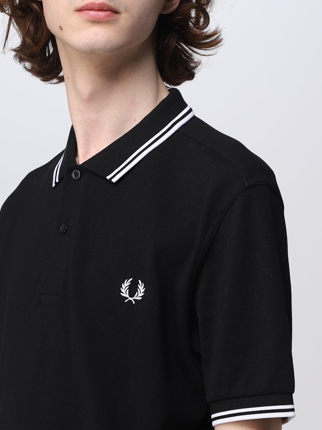 FRED PERRY POLO: Polo hombre Fred Perry, Negro - Img 3