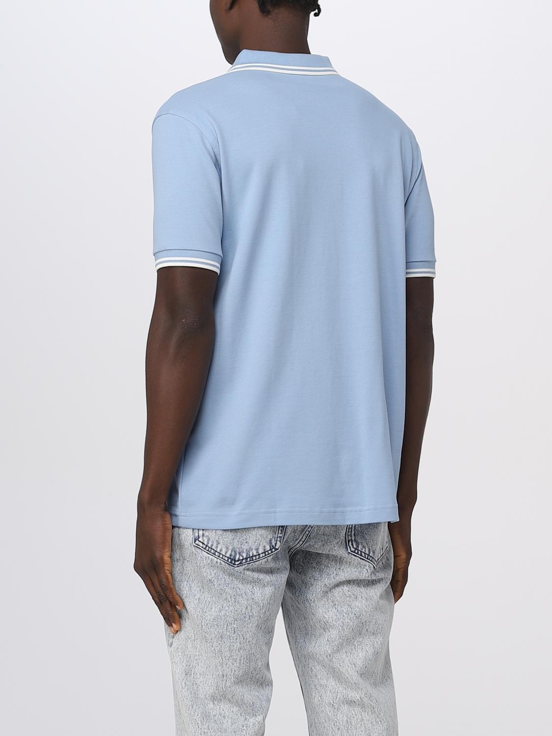 FRED PERRY POLO: Polo hombre Fred Perry, Azul Claro - Img 2