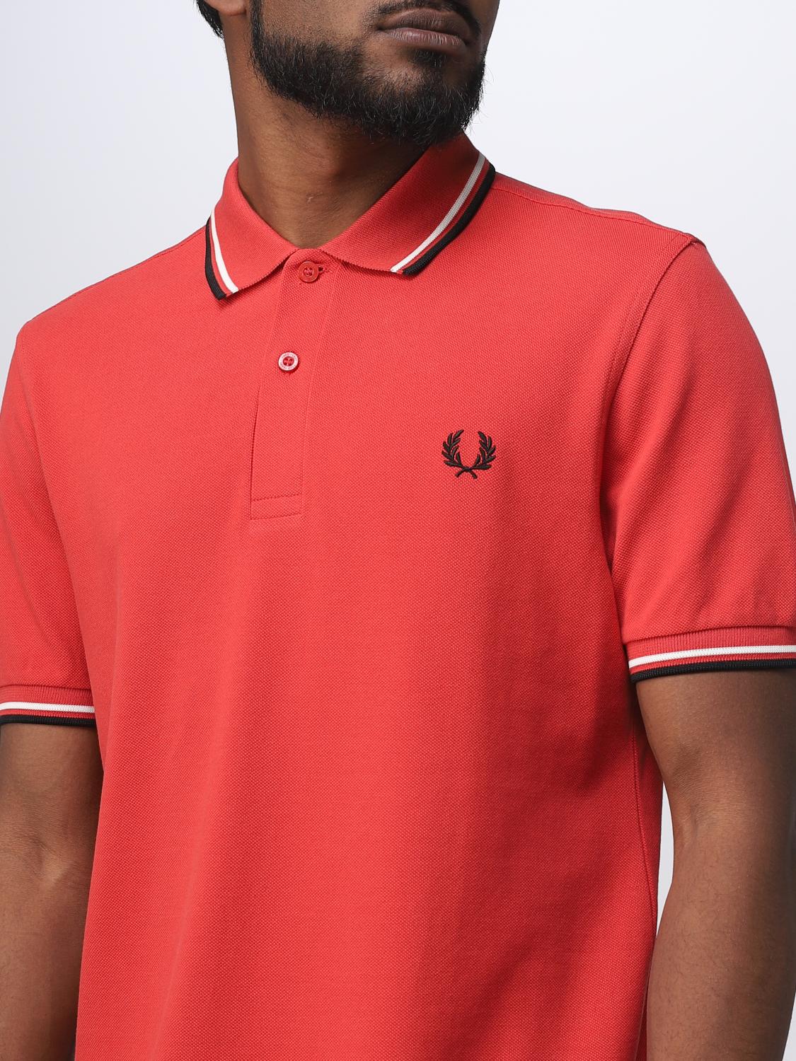 FRED PERRY POLO: Polo hombre Fred Perry, Rojo - Img 3