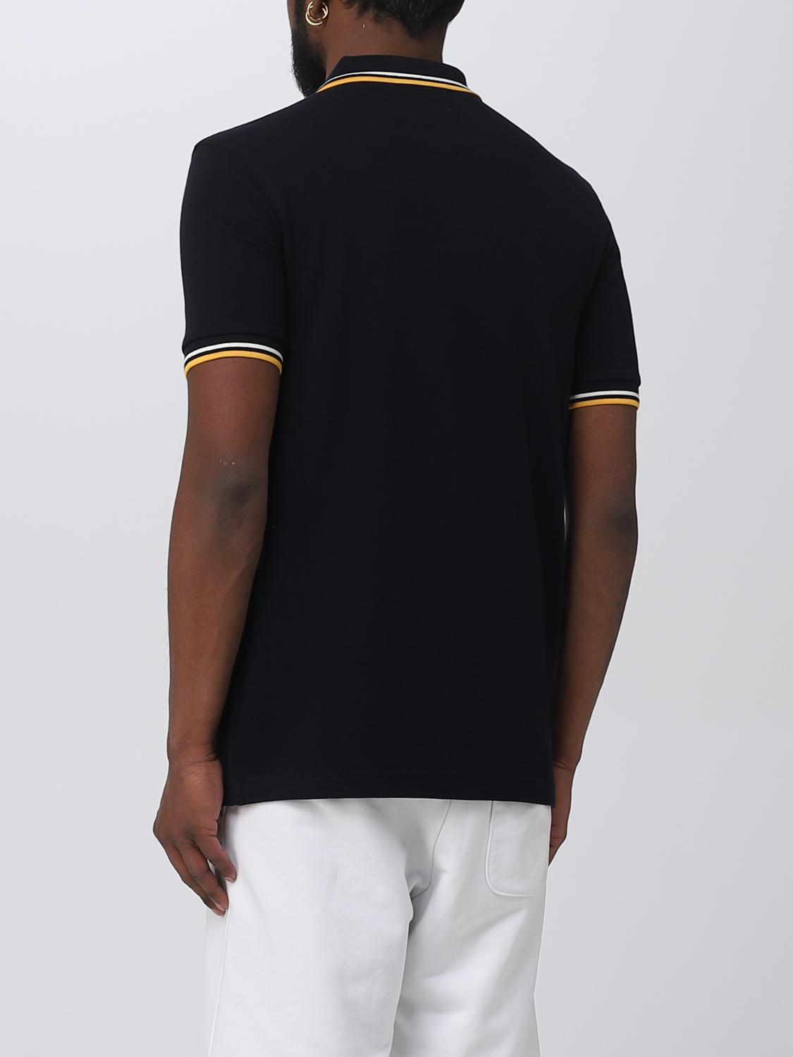 FRED PERRY POLO: Polo Fred Perry in piquet di cotone, Blue Navy - Img 2