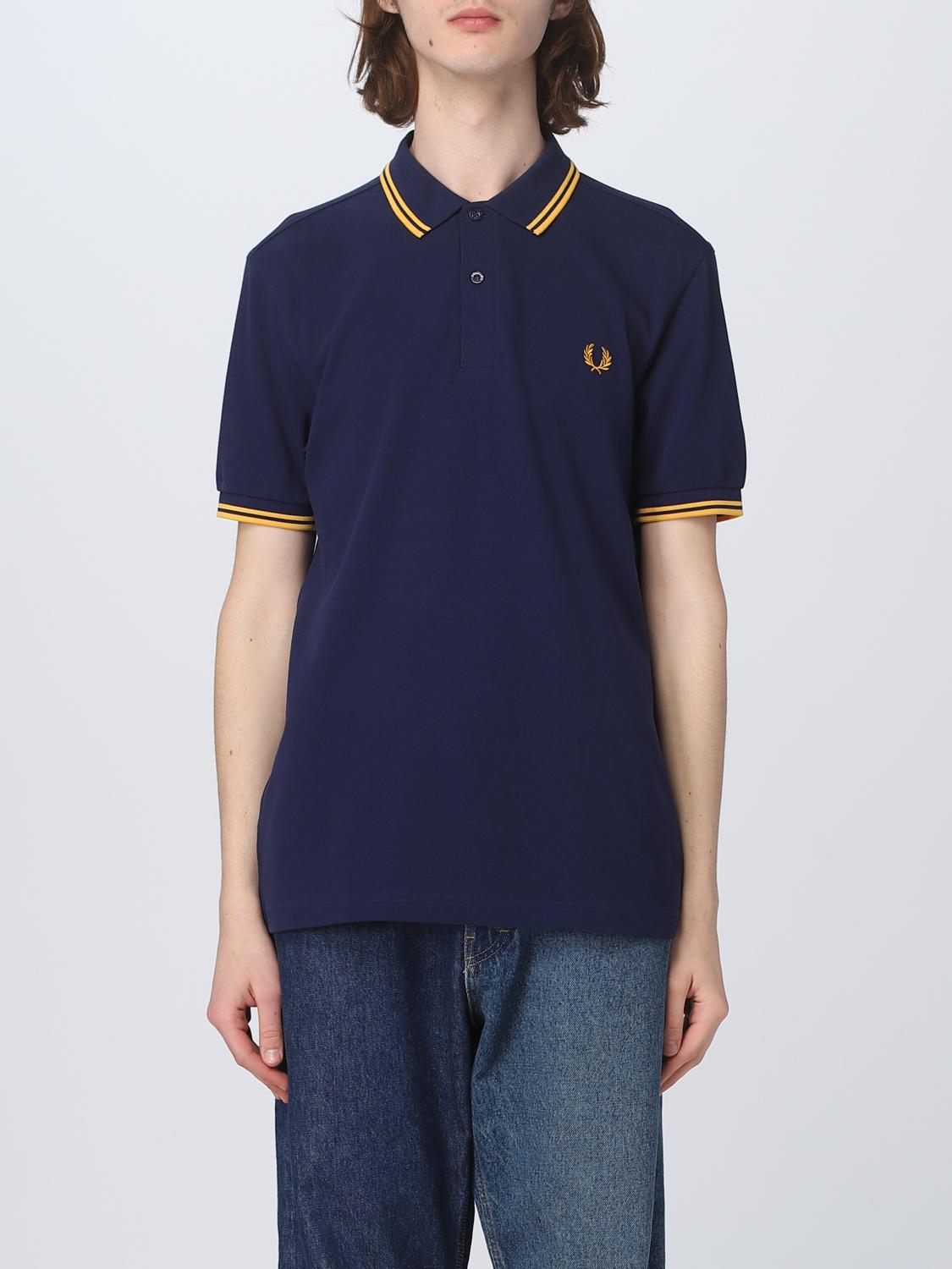 FRED PERRY POLO: Polo hombre Fred Perry, Oro - Img 1