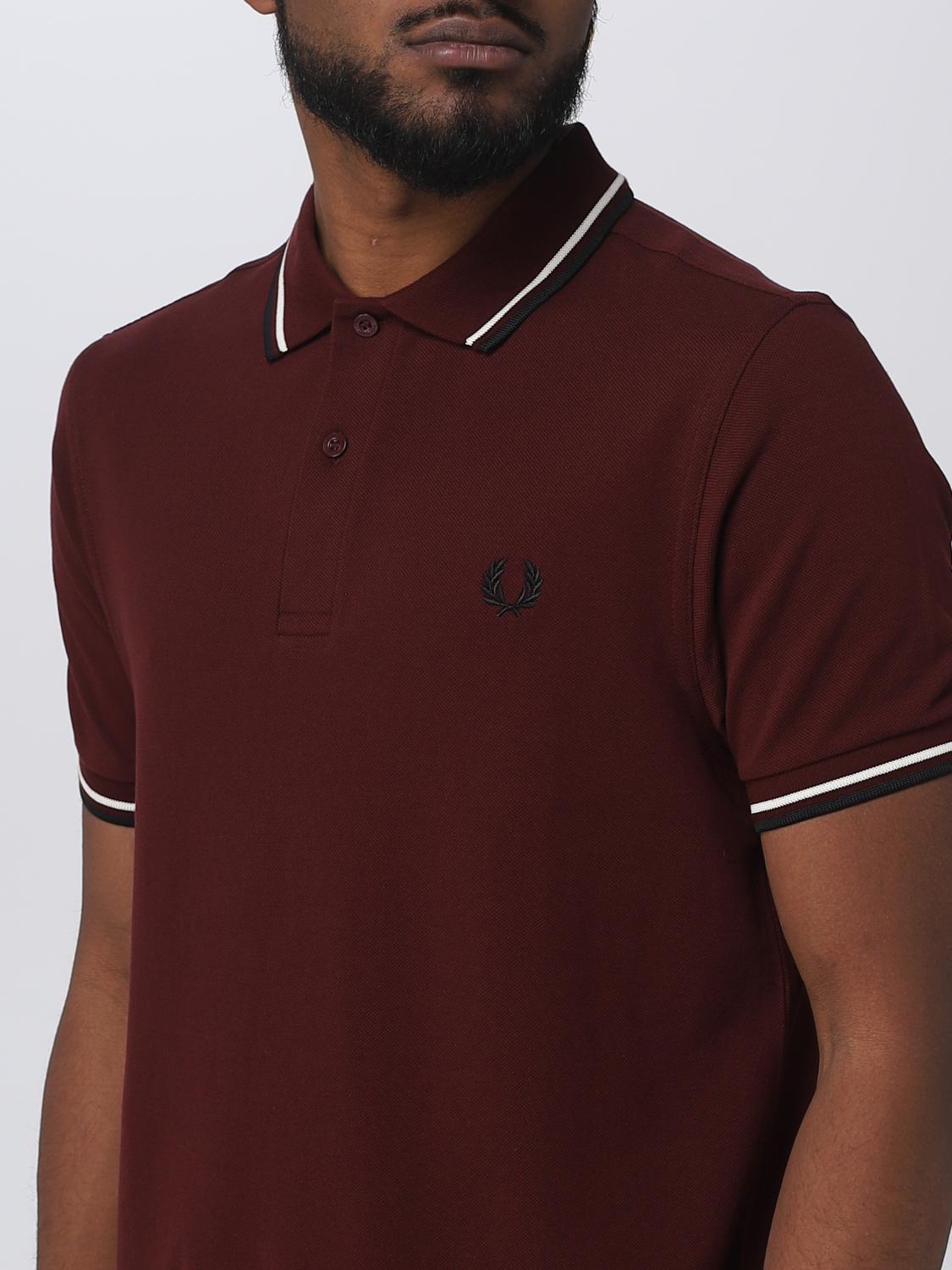 FRED PERRY POLO: Polo hombre Fred Perry, Granate - Img 3