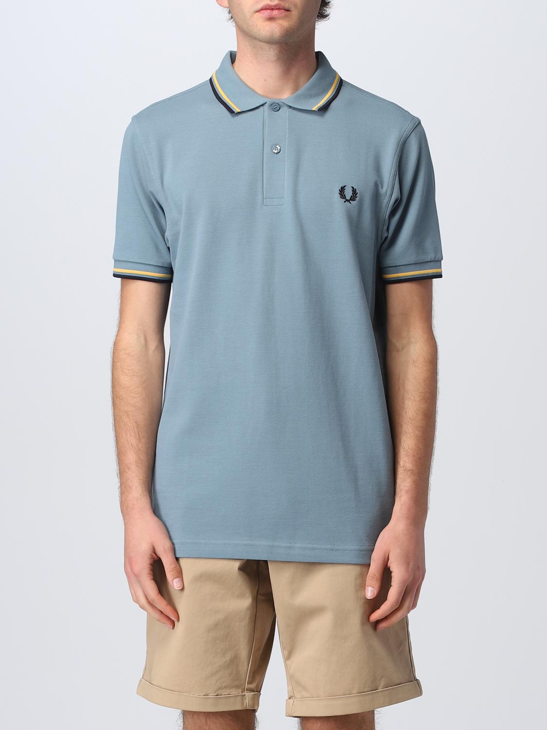 FRED PERRY POLO: Polo hombre Fred Perry, Cielo - Img 1