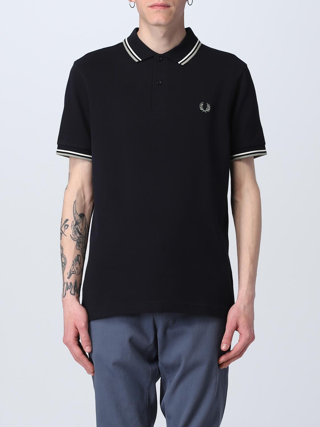 FRED PERRY POLO: Polo hombre Fred Perry, Azul Oscuro 3 - Img 1