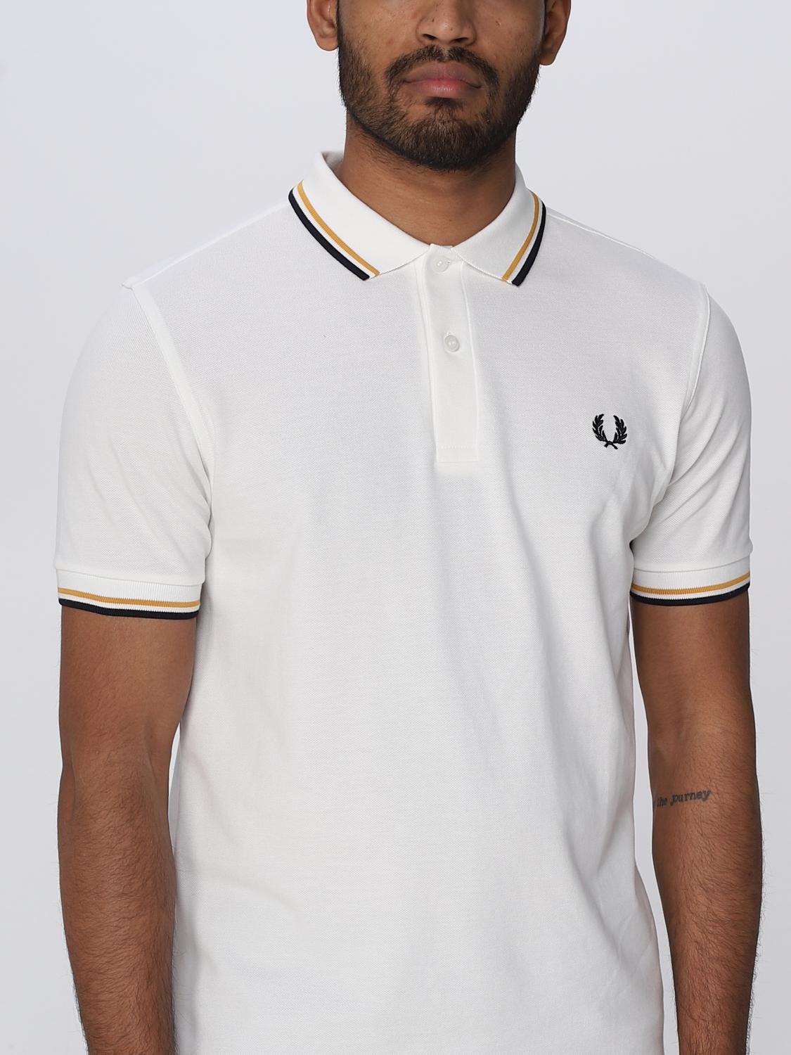 FRED PERRY POLO: Polo hombre Fred Perry, Blanco 1 - Img 3