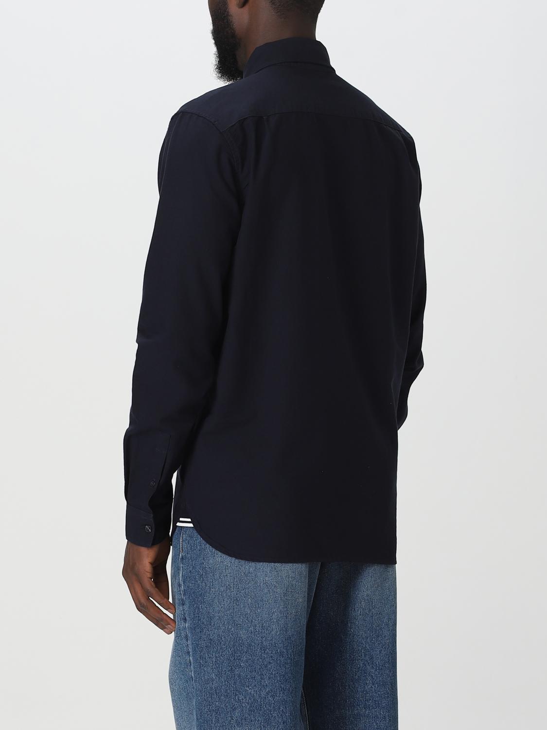 FRED PERRY シャツ: シャツ メンズ Fred Perry, ネイビー - Img 2