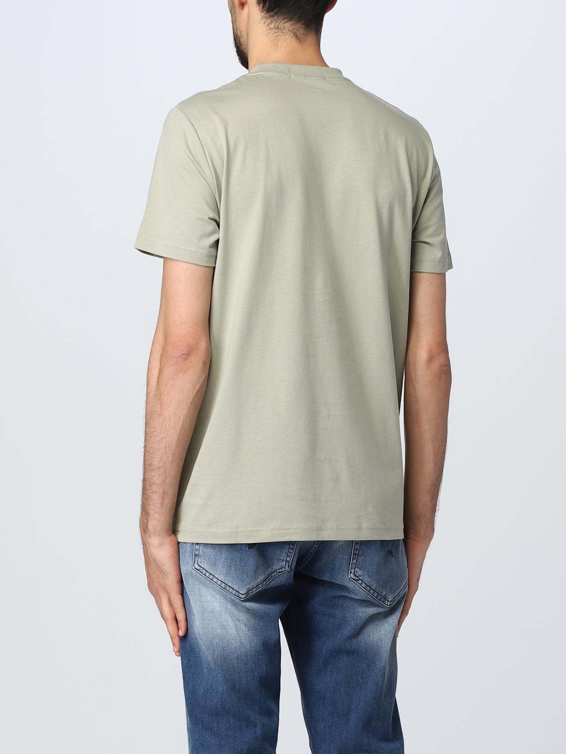 FRED PERRY T-SHIRT: T-shirt homme Fred Perry, Vert - Img 2