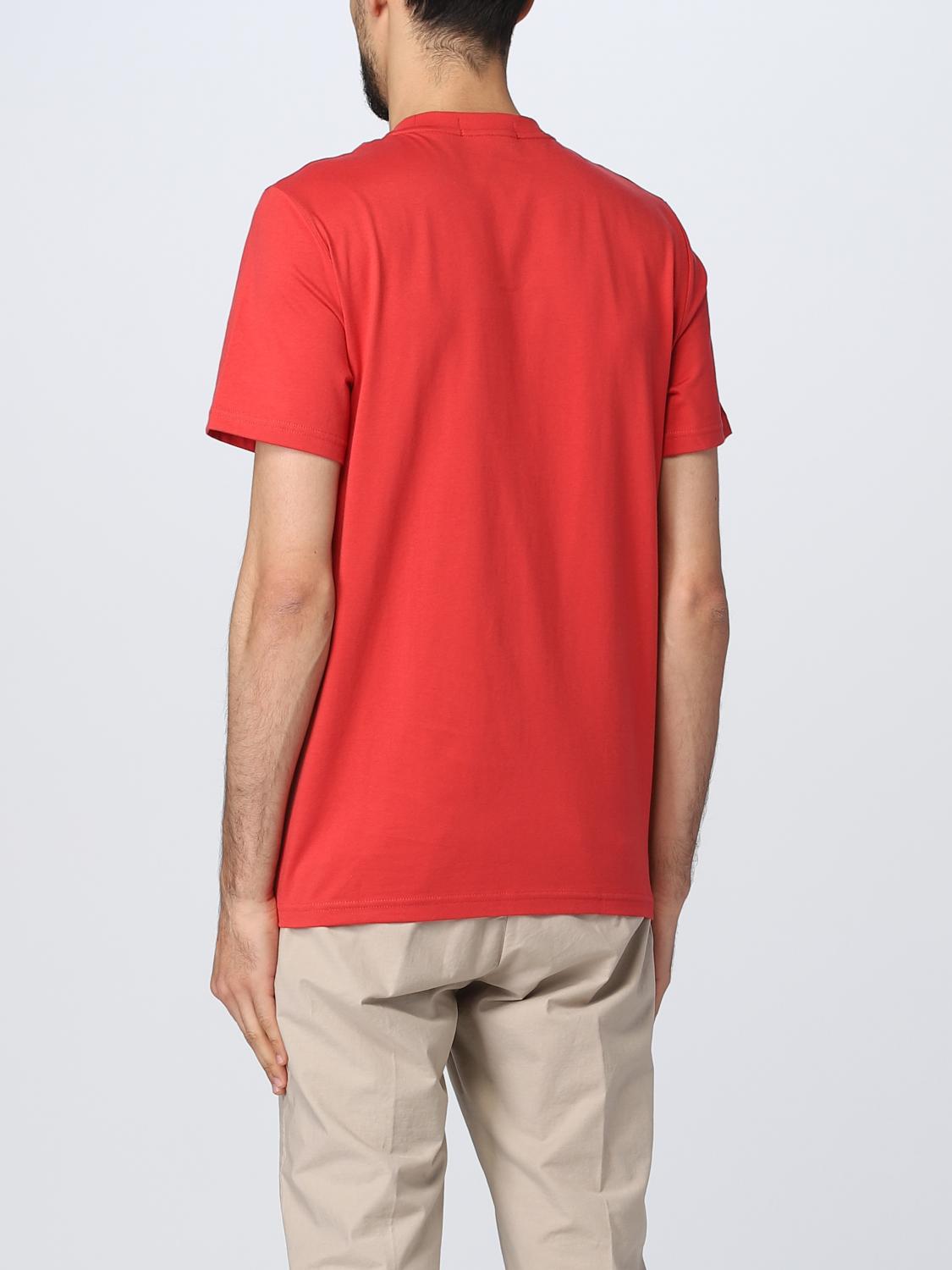 FRED PERRY 티셔츠: 티셔츠 남성 Fred Perry, 레드 - Img 2