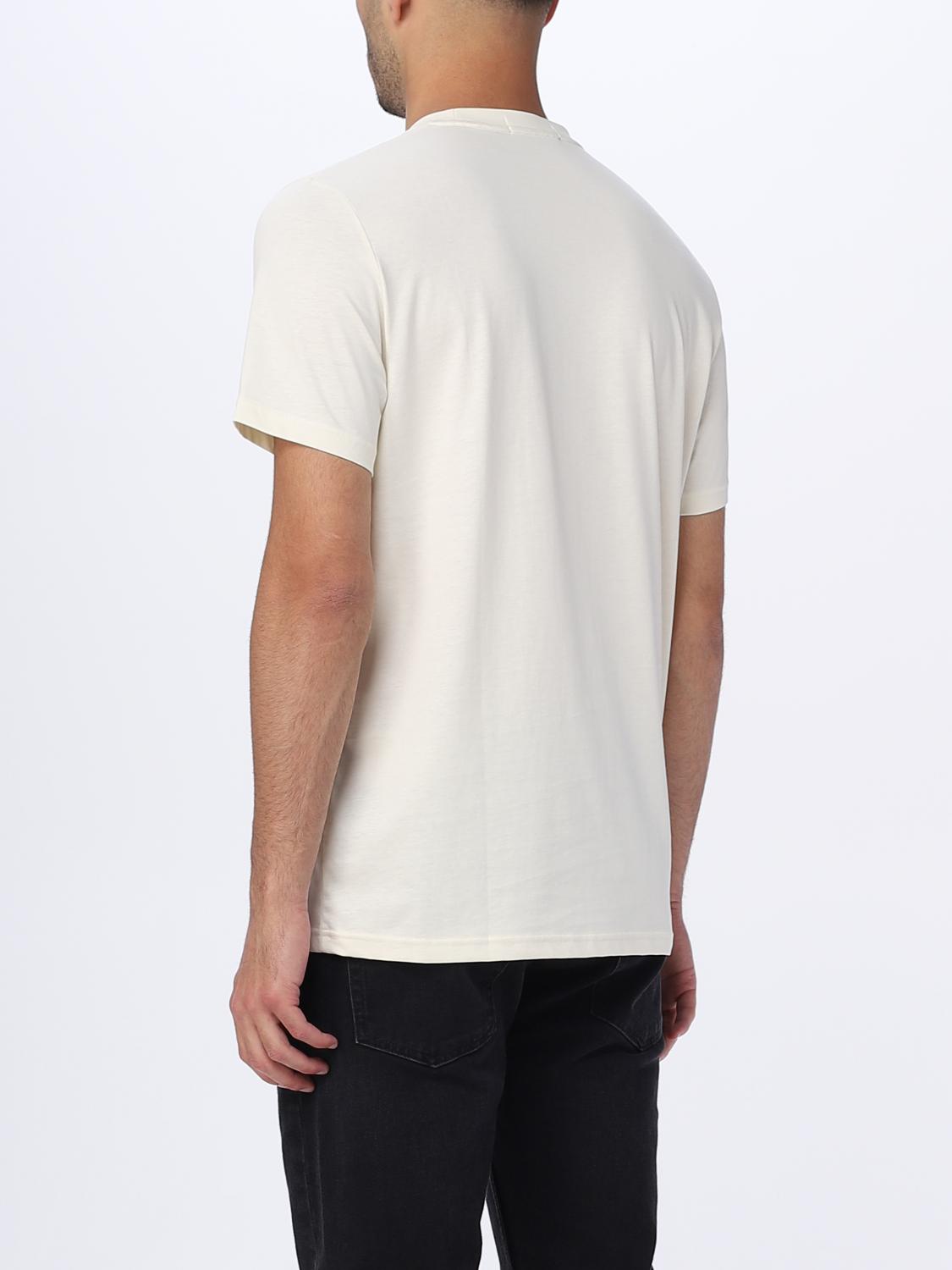 FRED PERRY T-SHIRT: T-shirt homme Fred Perry, Beige - Img 2