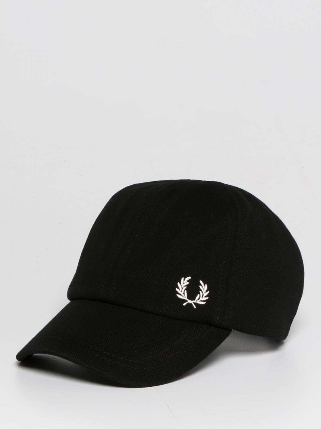 FRED PERRY HAT: Hat men Fred Perry, Black - Img 1