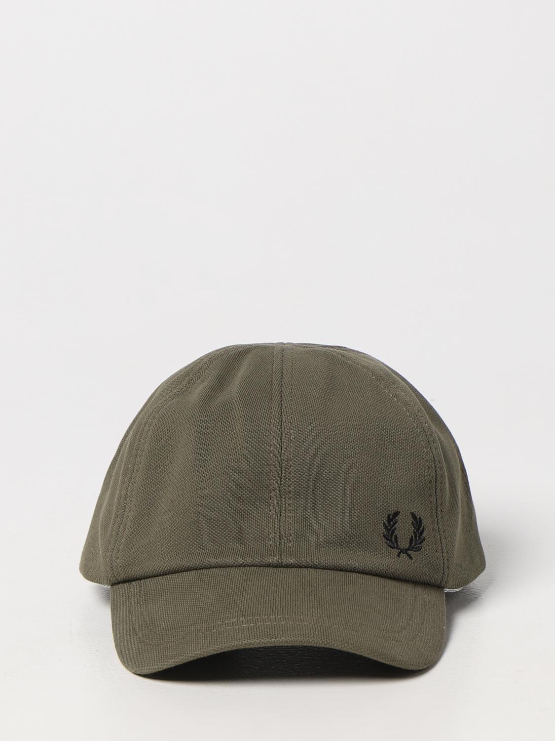 FRED PERRY CAPPELLO: Cappello Fred Perry in piquet di cotone, Verde - Img 2