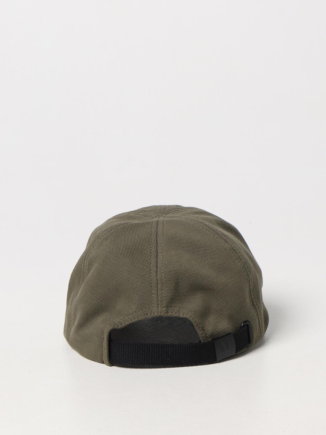FRED PERRY CAPPELLO: Cappello Fred Perry in piquet di cotone, Verde - Img 3