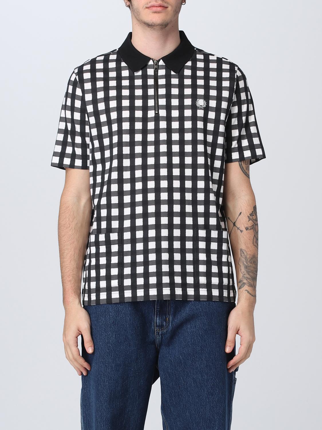 Fred Perry ポロシャツ メンズ - ブラック | M5659 | GIGLIO.COM