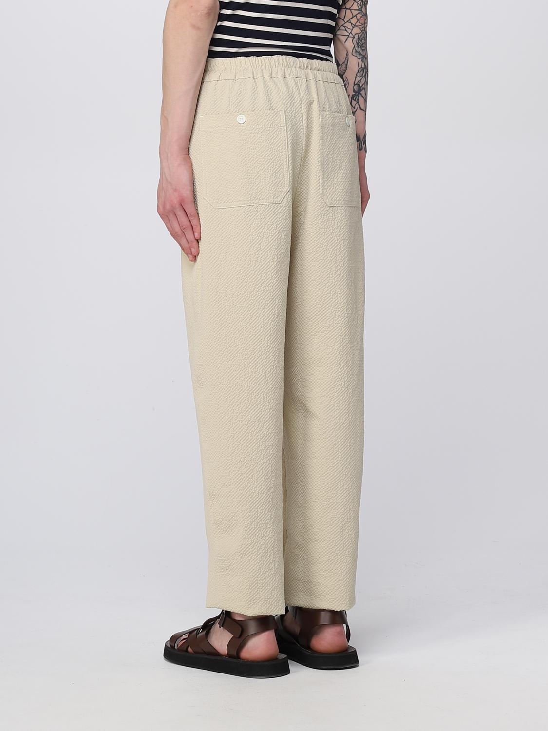 HOWLIN PANTS: Pants men Howlin, Ecru - Img 3