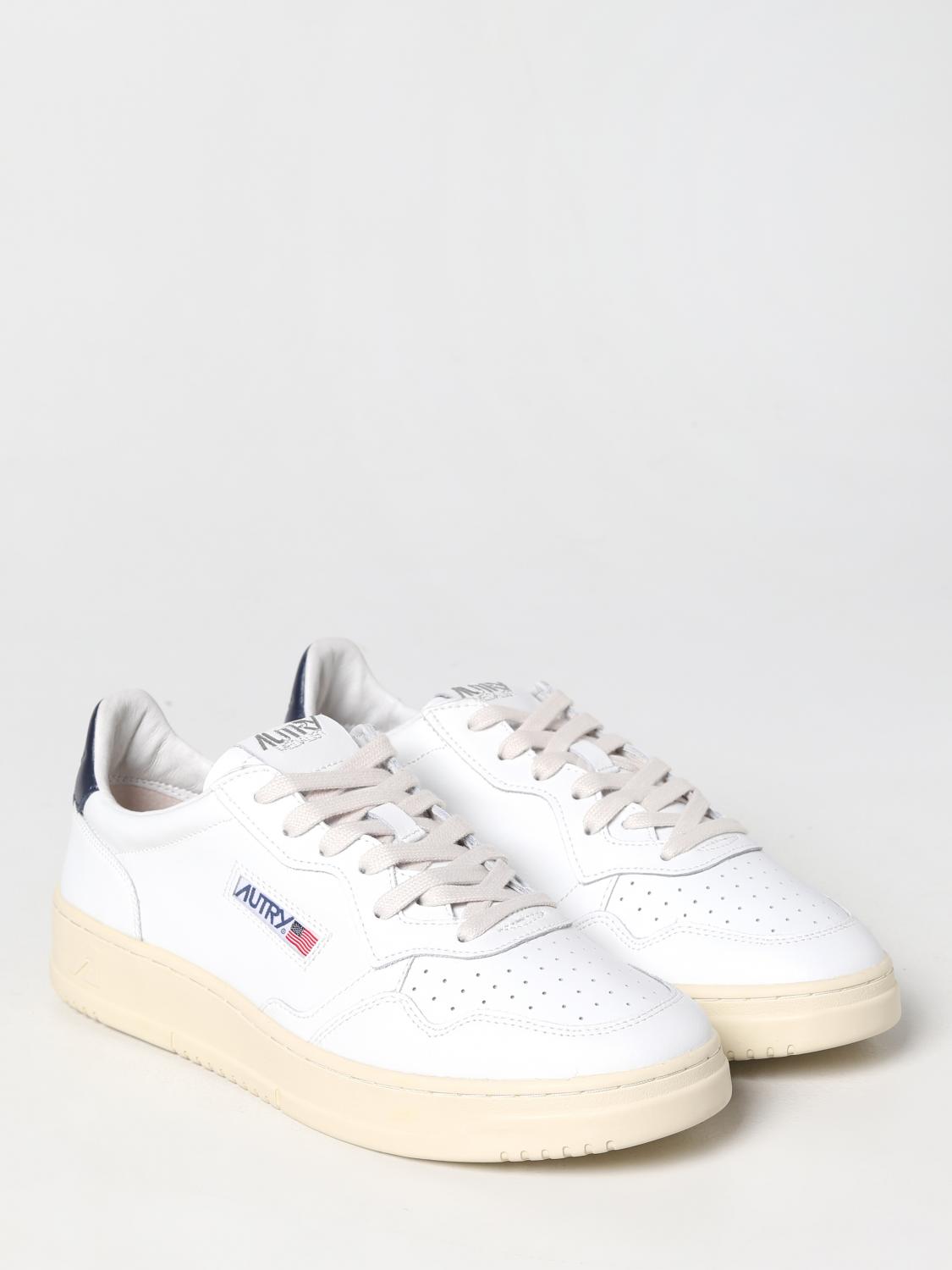AUTRY SNEAKERS: Autry Medalist 01 sneakers in leather, White - Img 2