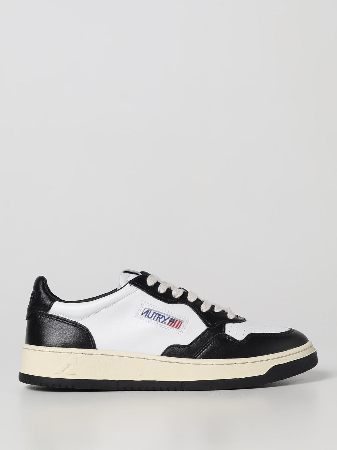 AUTRY SNEAKERS: Autry Medalist 01 sneakers in bicolor leather, Black - Img 1