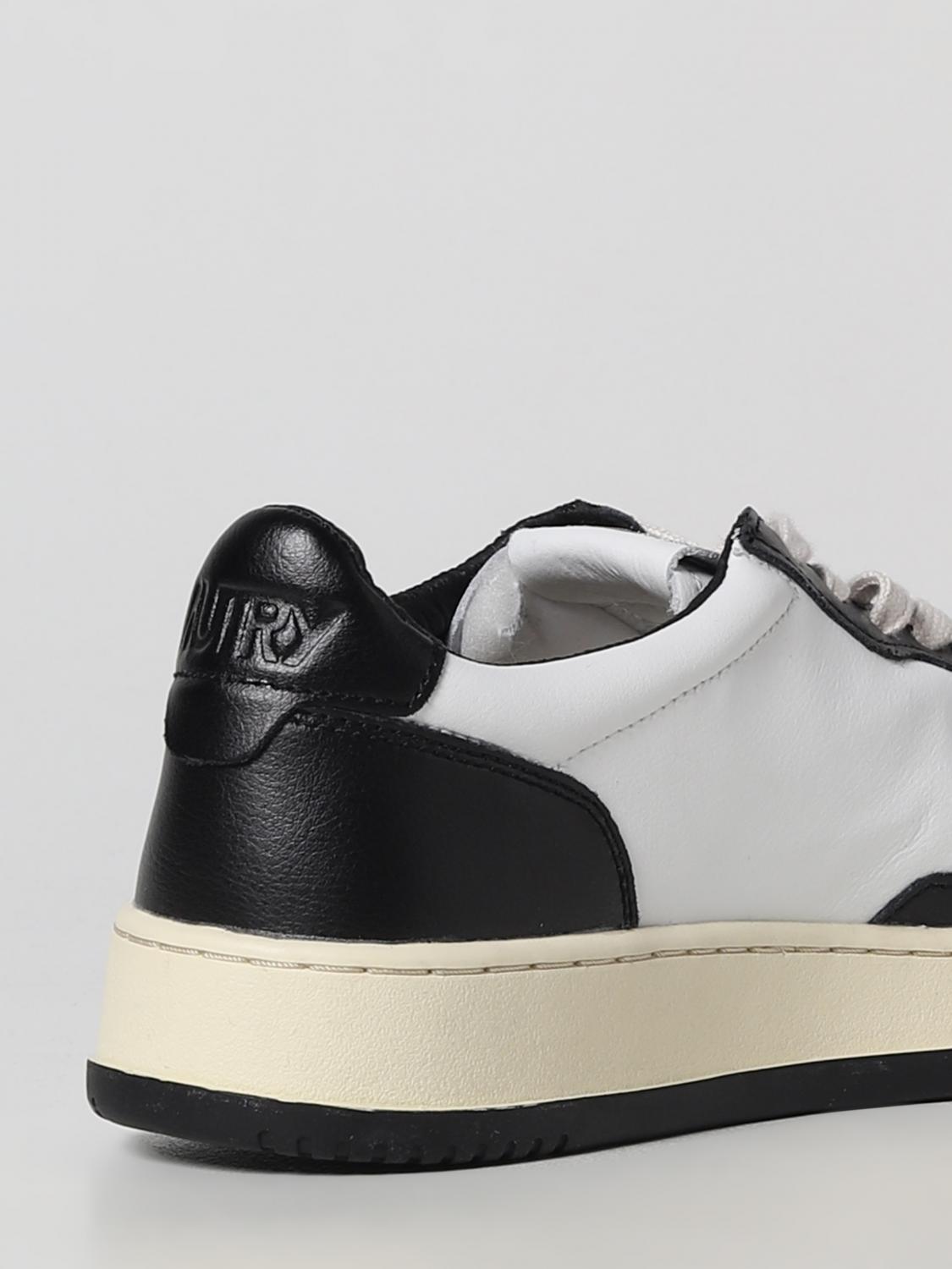 AUTRY SNEAKERS: Autry Medalist 01 sneakers in bicolor leather, Black - Img 3