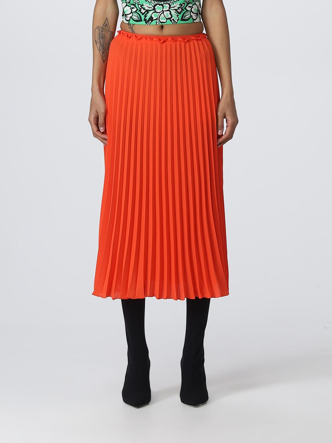 RED VALENTINO FALDA: Falda mujer Red Valentino, Naranja - Img 1