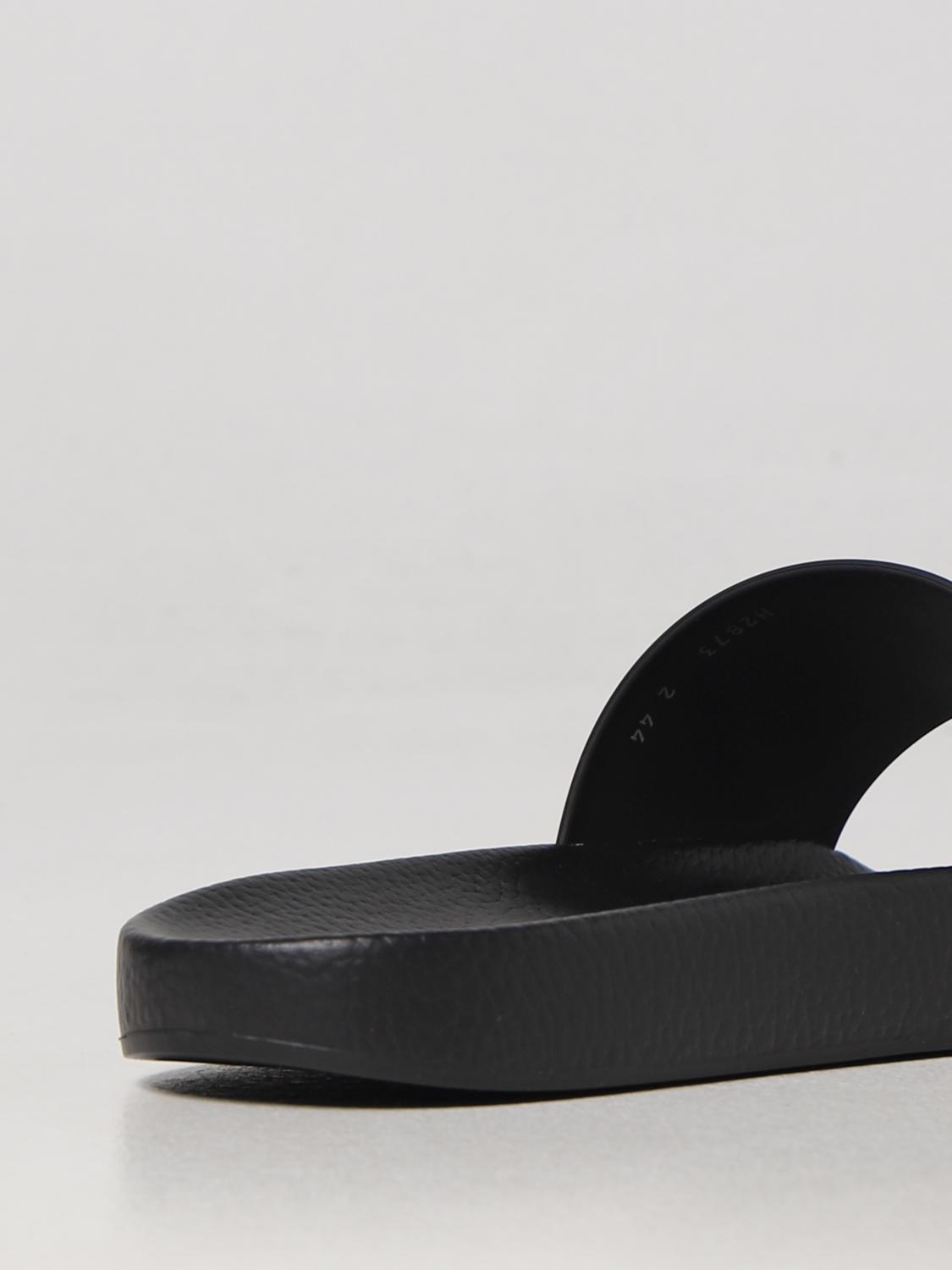 VALENTINO GARAVANI SANDALS: VLTN Pink PP Collection Valentino Garavani rubber slides, Black - Img 3