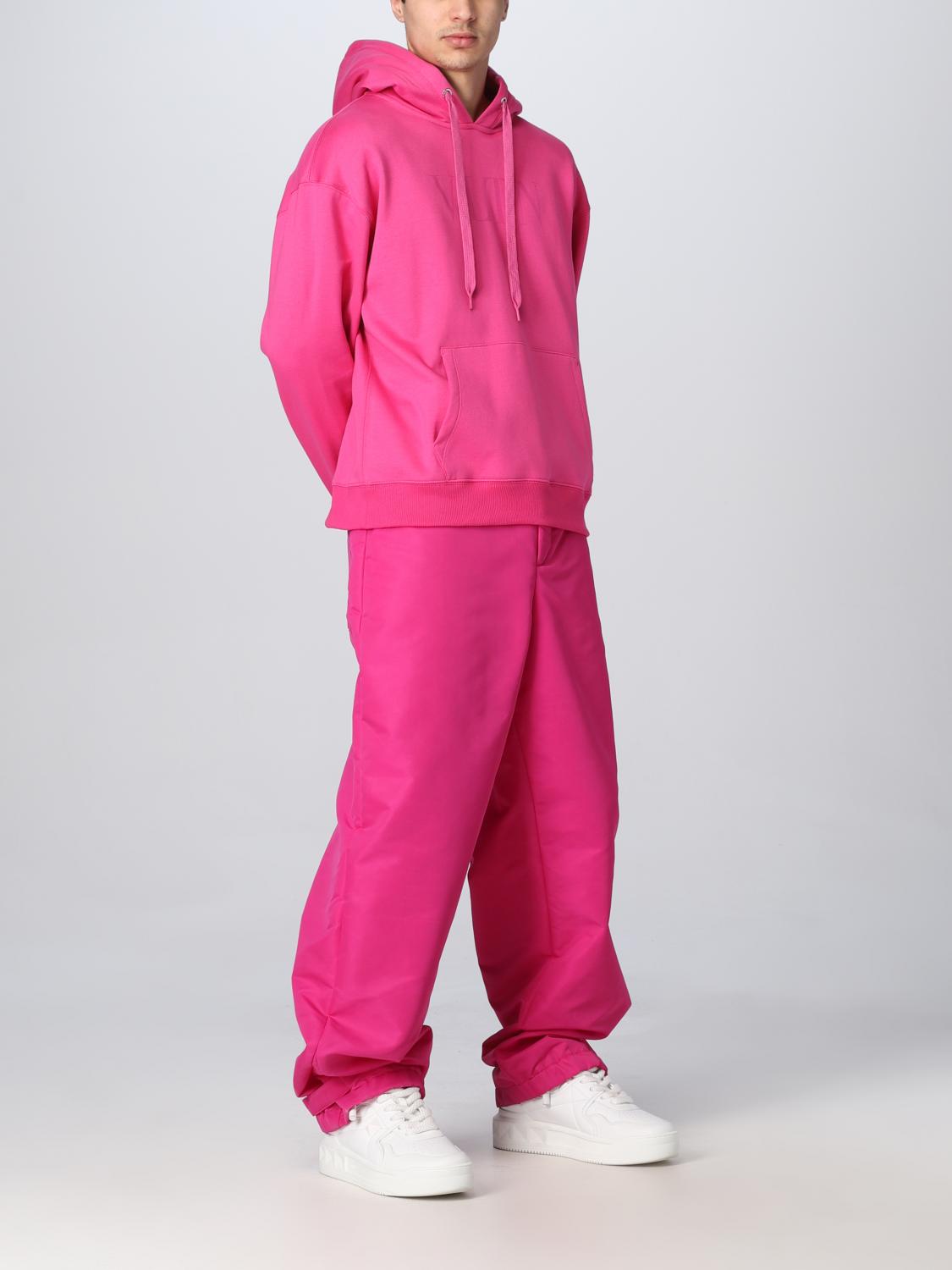 VALENTINO SWEATSHIRT: Sweatshirt men Valentino, Pink - Img 2